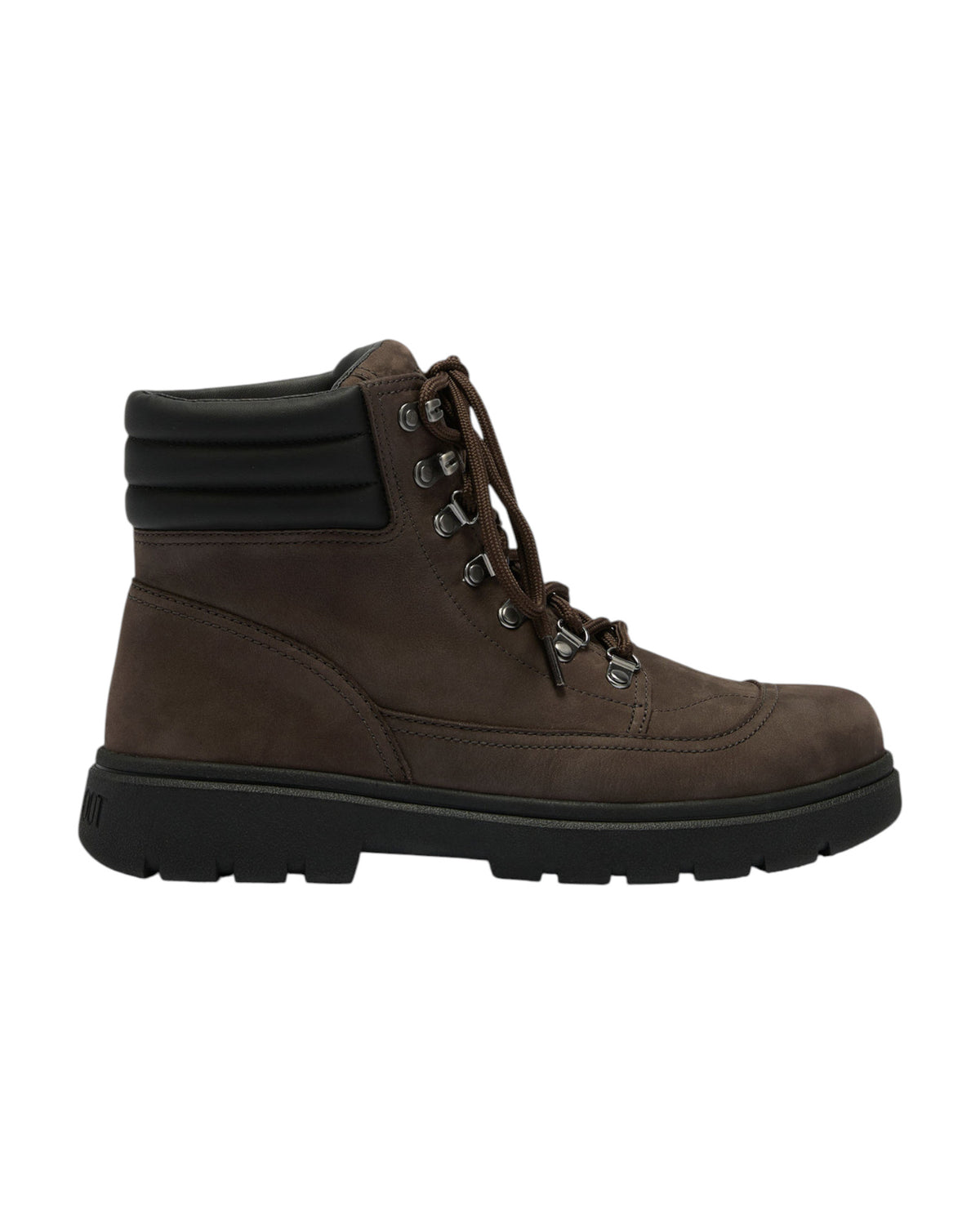 Moon Boot Combat Boot Nubuck Stiefeletten braun Bild 1