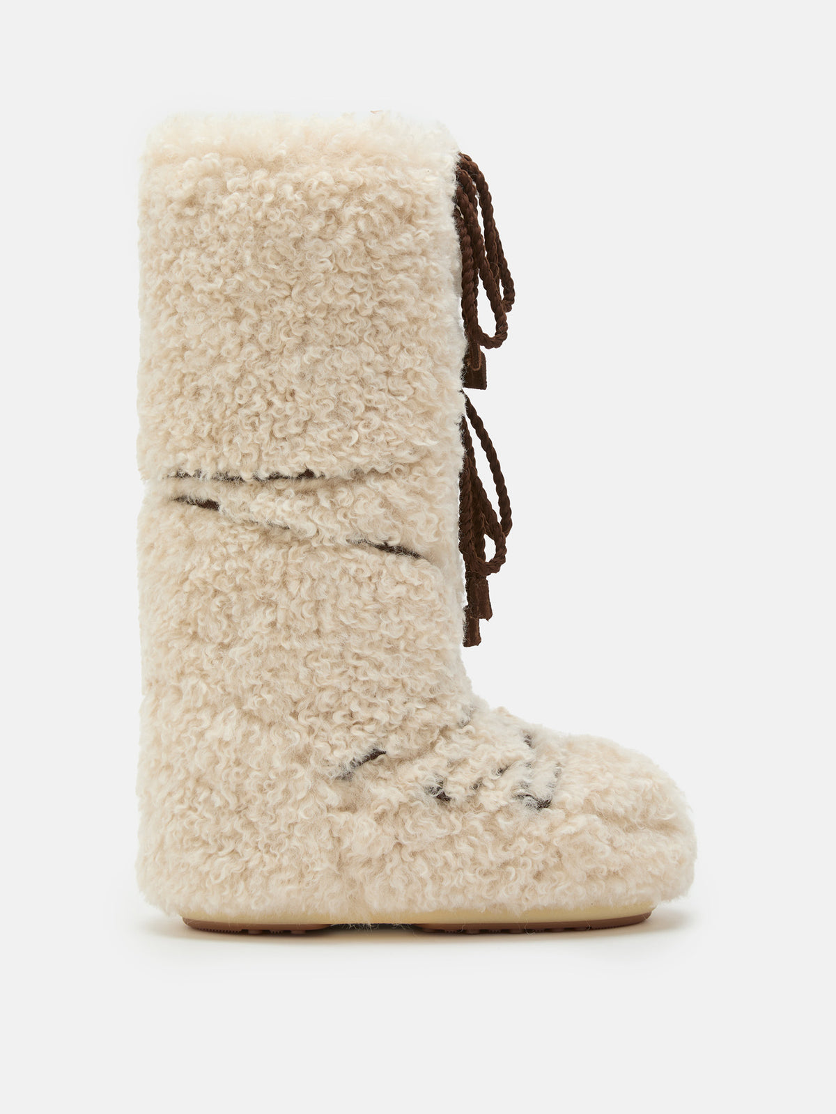 Moon Boot Icon Curly Extra Winterboot Damen natur natur Bild 1