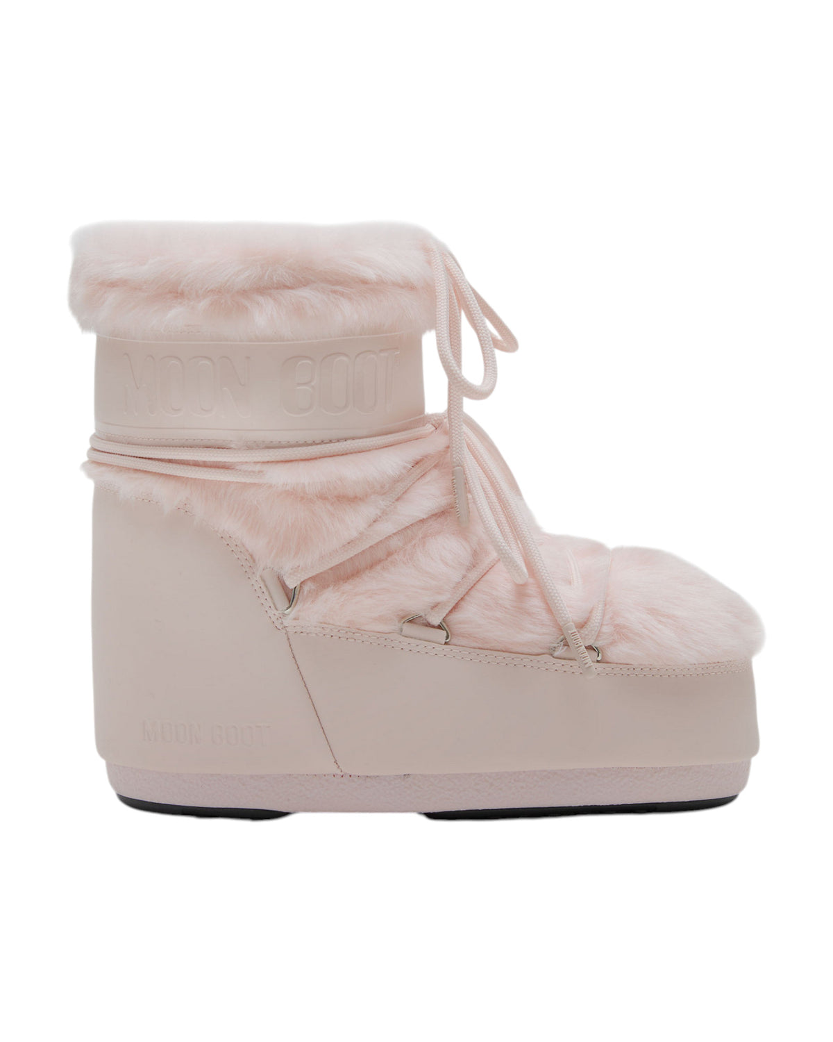Moon Boot Icon Low Faux Fur Winter Boots Women White - Moon Boot - MEINFREUDENHAUS