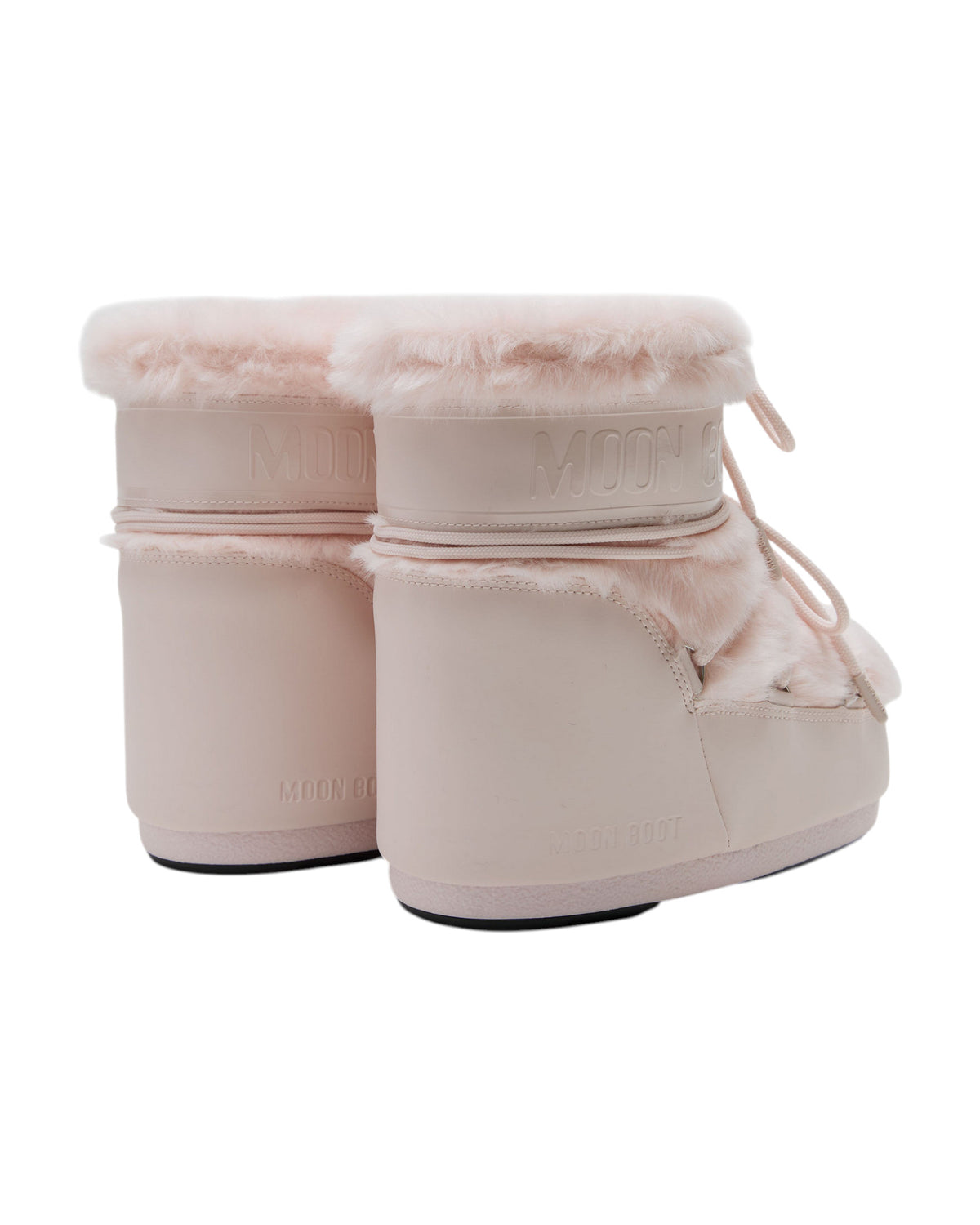 Moon Boot Icon Low Faux Fur Winter Boots Women White - Moon Boot - MEINFREUDENHAUS