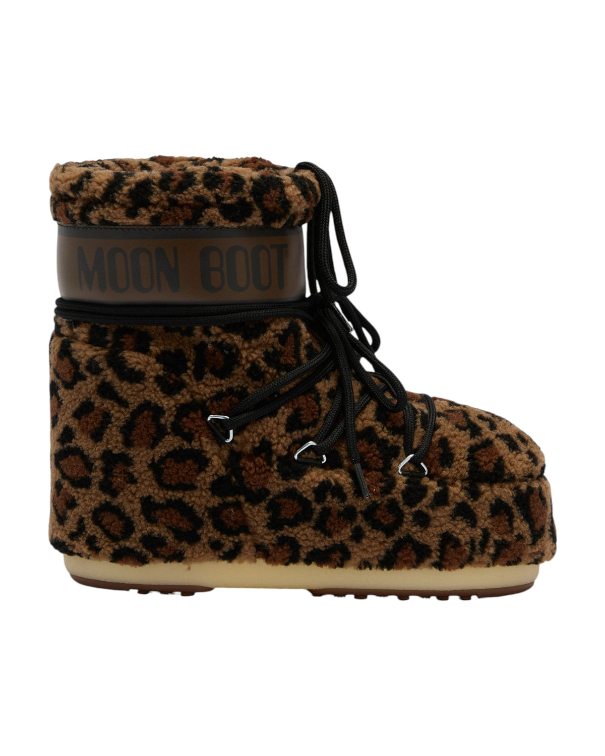 Moon Boot Icon Low Fleece Damen-Winterboots leopard Bild 1