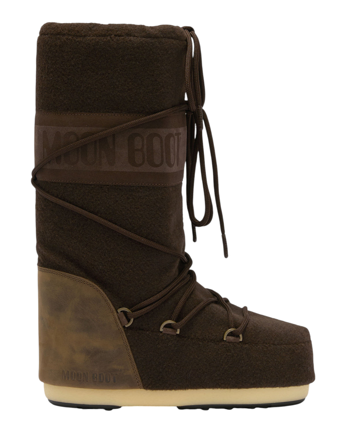 Icon Nubuck Felt Winterstiefel Damen dunkelbraun Bild 1