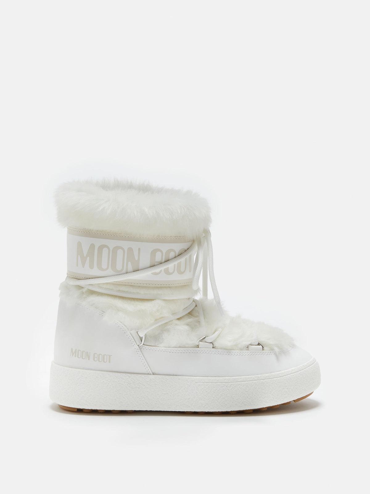 Moon Boot Ltrack Faux Fur Women's Winter Boot Black - Moon Boot - MEINFREUDENHAUS