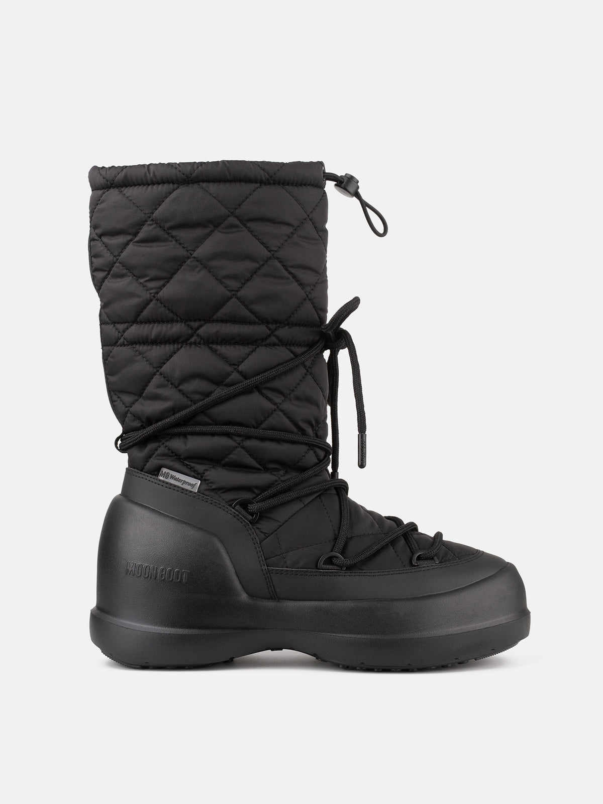 Moon Boot Mezzaluna Quilted High Winterboot Damen schwarz schwarz Bild 1