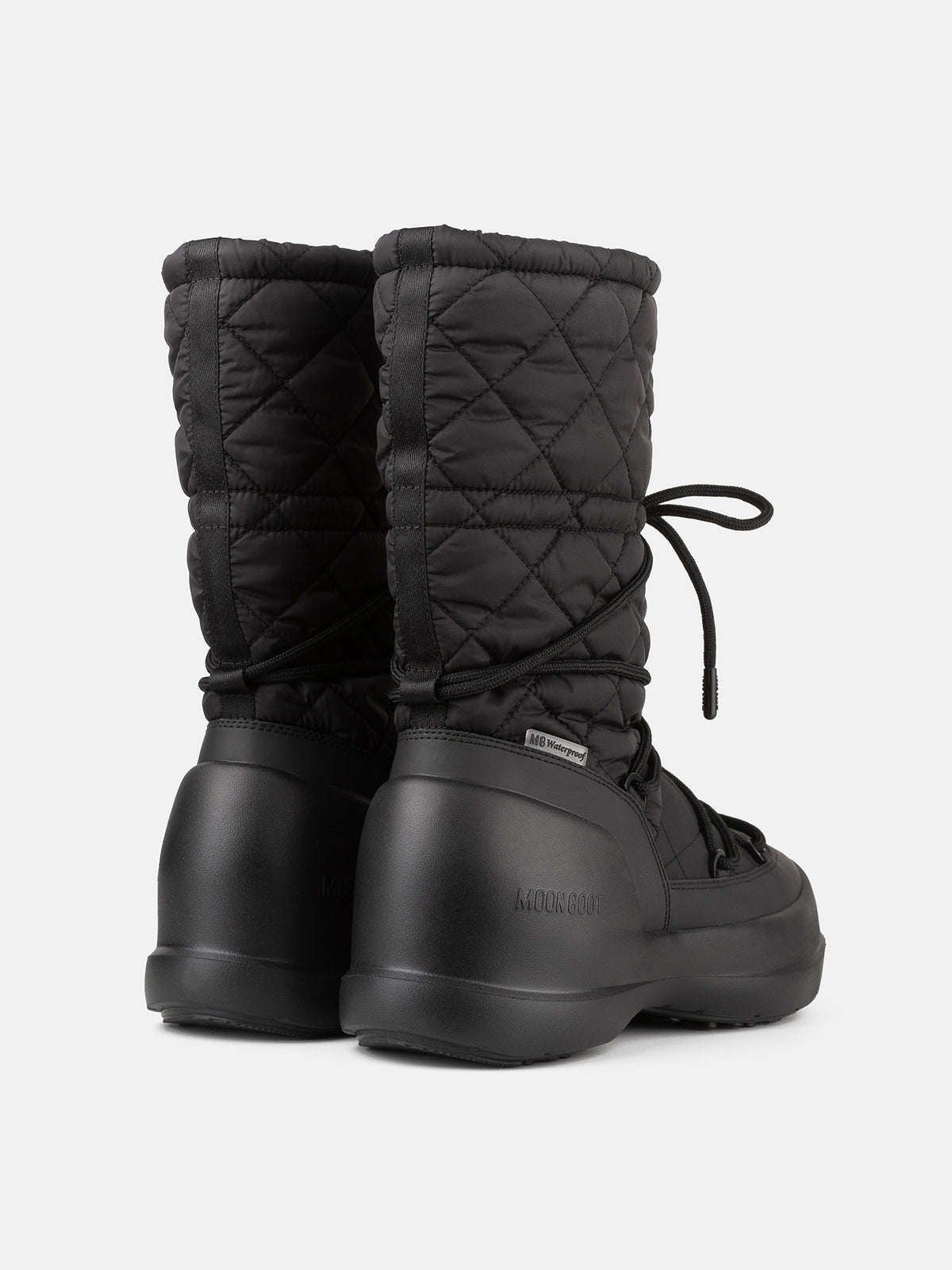 Moon Boot Mezzaluna Quilted High Winterboot Damen schwarz schwarz Bild 2