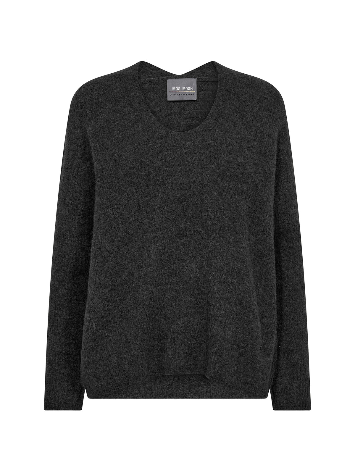 Mos Mosh Thora Strickpullover Damen blau blau Bild 5