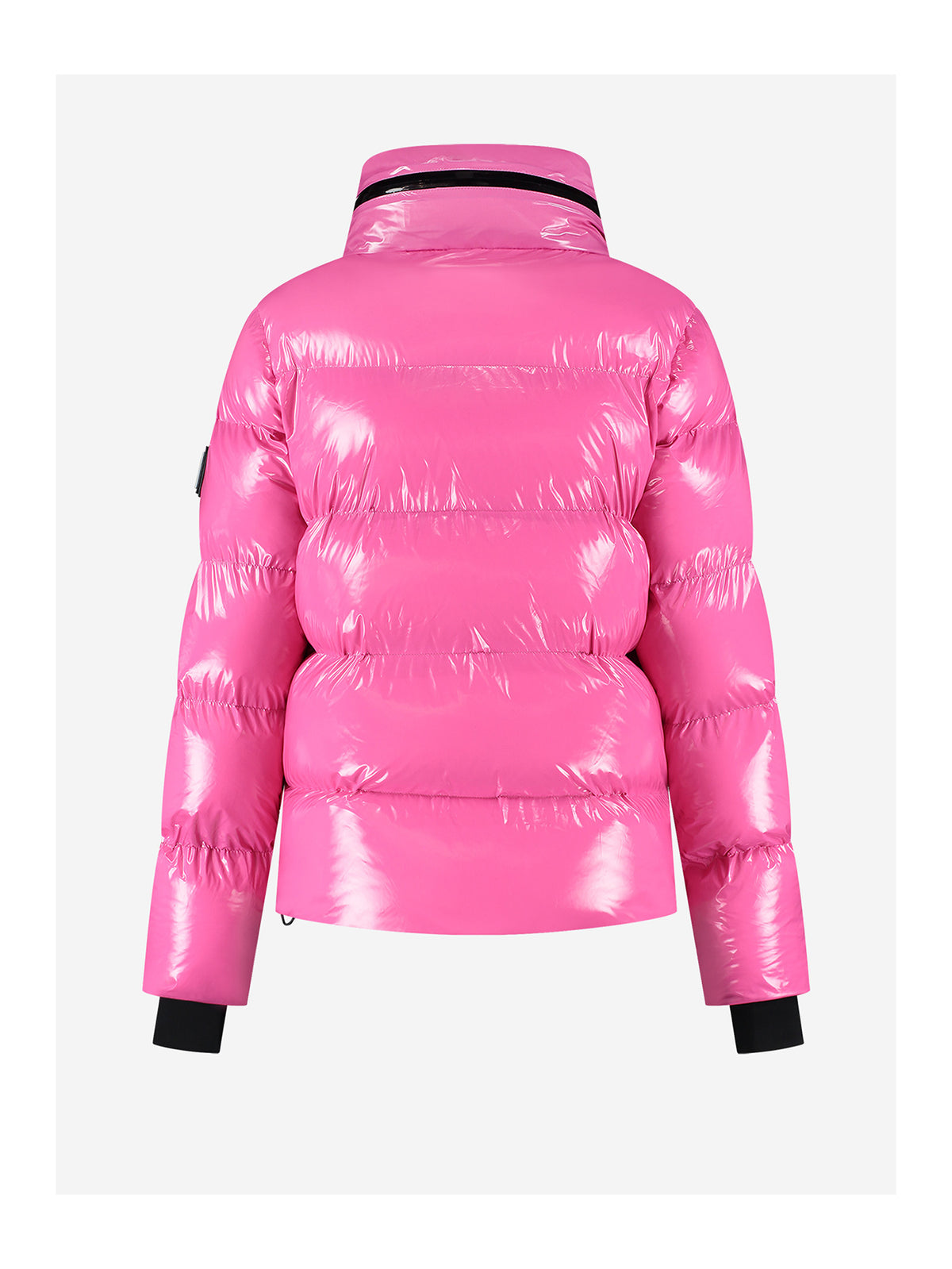 Nikkie Gstaad Lack Skijacke Damen pink pink Bild 2