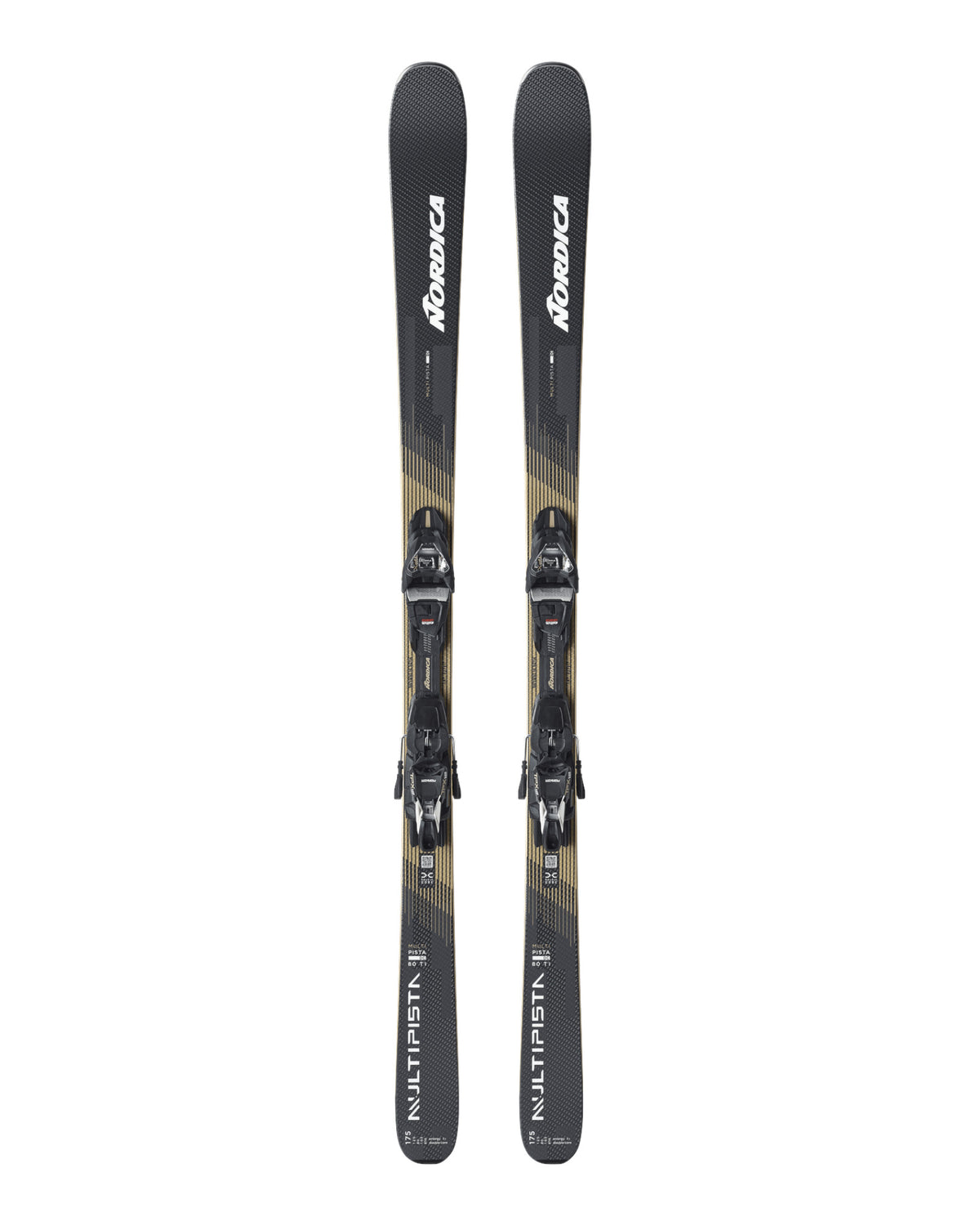 Nordica MULTIPISTA DC 80 TI + TPX 12 FDT Herren-Pistenski schwarz/grau Bild 1