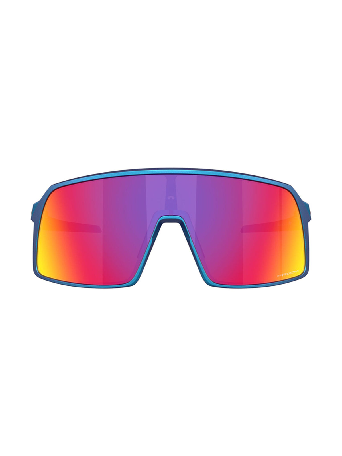 Oakley Sutro Sonnenbrille Herren dunkelblau/rot Matte Cyan / Blue Colorshift / Prizm Road Bild 2