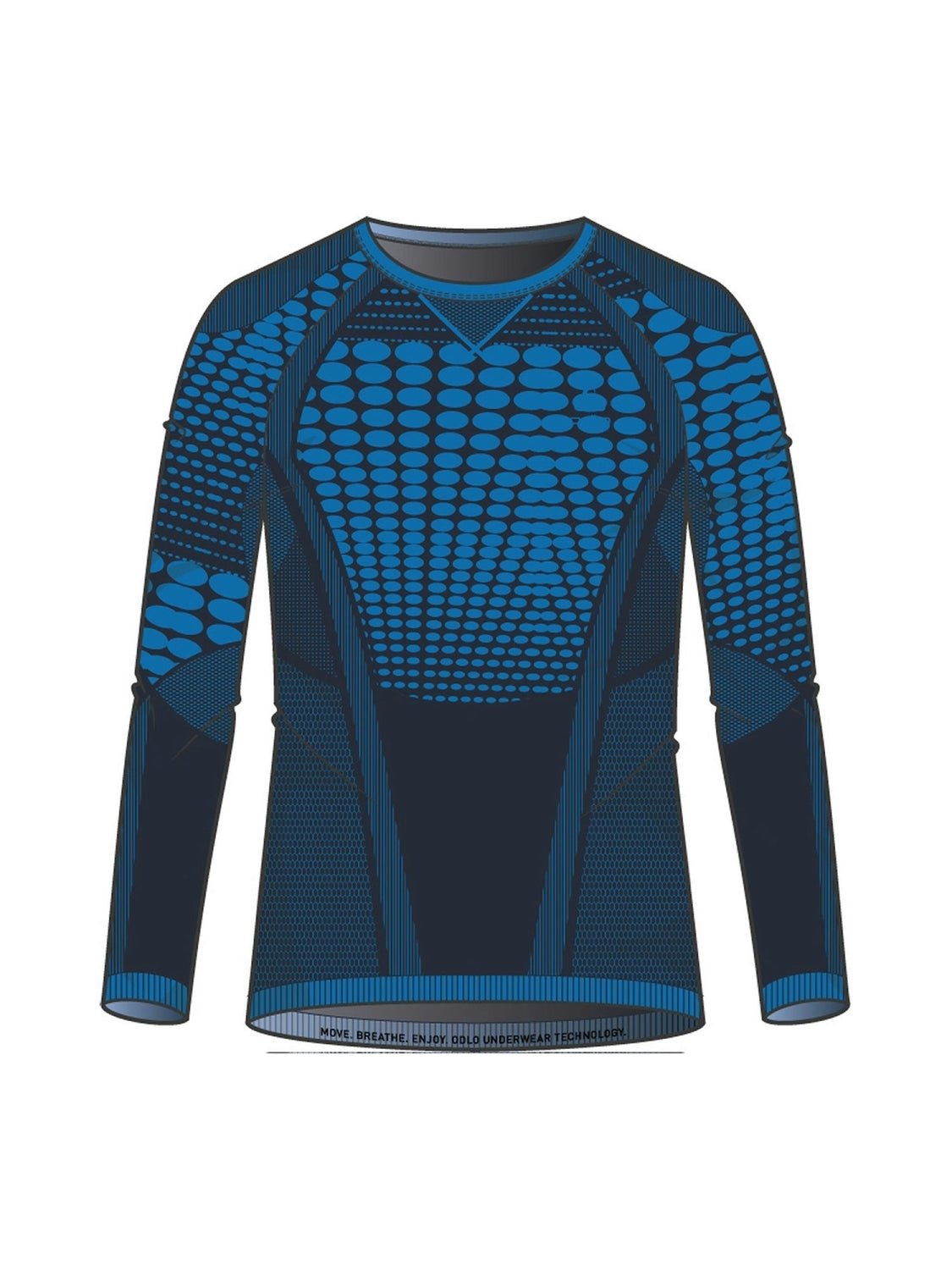 Odlo Performance Warm Kids Base Layer Skiunterwäsche Kinder dunkelblau dunkelblau Bild 1