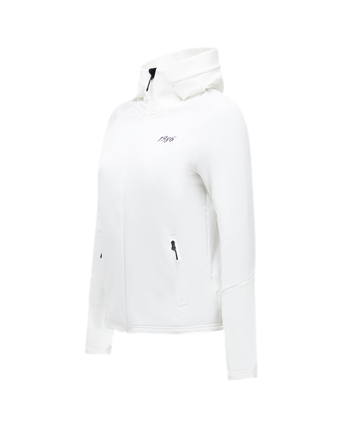 Peak Performance 40Y Rider Zip Hood Damen-Fleecejacke OFFWHITE Bild 3