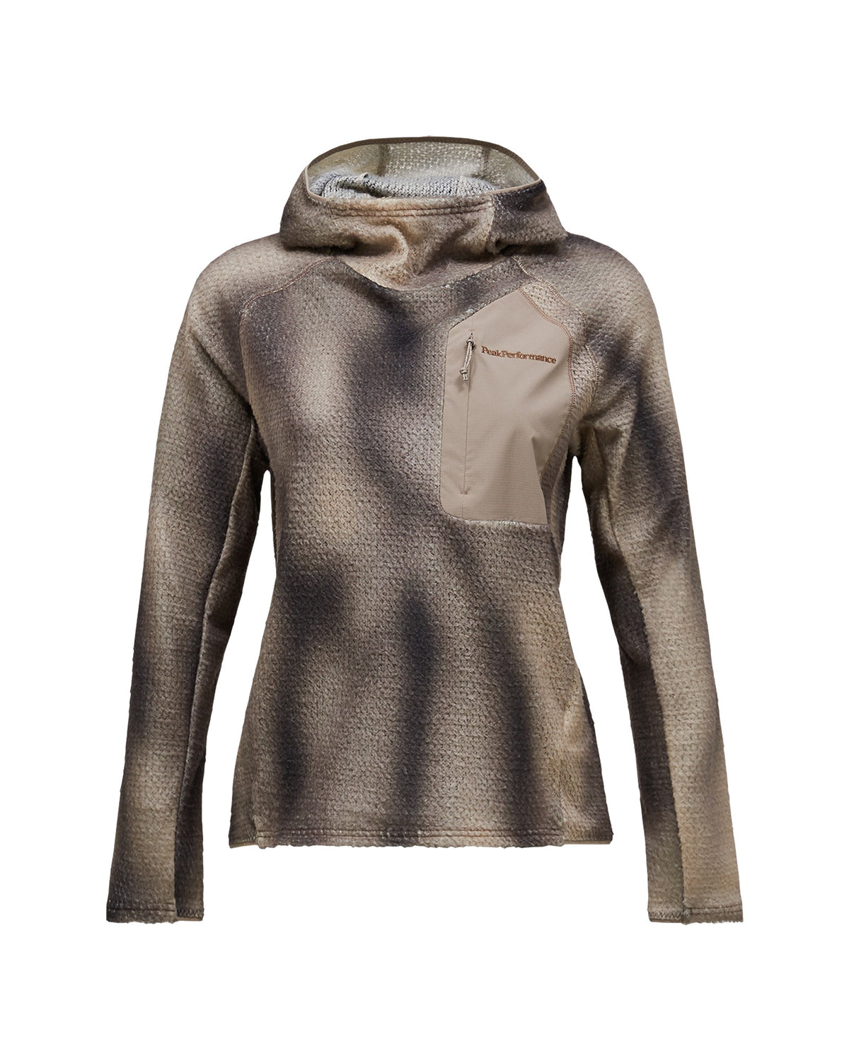 Peak Performance AOP Freelight Alpha Hood Damen-Fleecepullover 342 Ray Bild 1