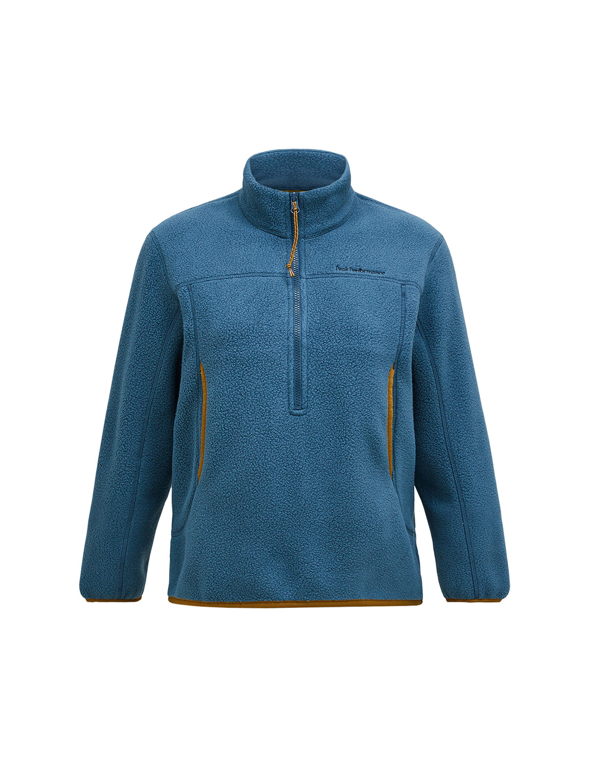 Peak Performance Fleece Half Zip Baselayer Damen blau blau Bild 1