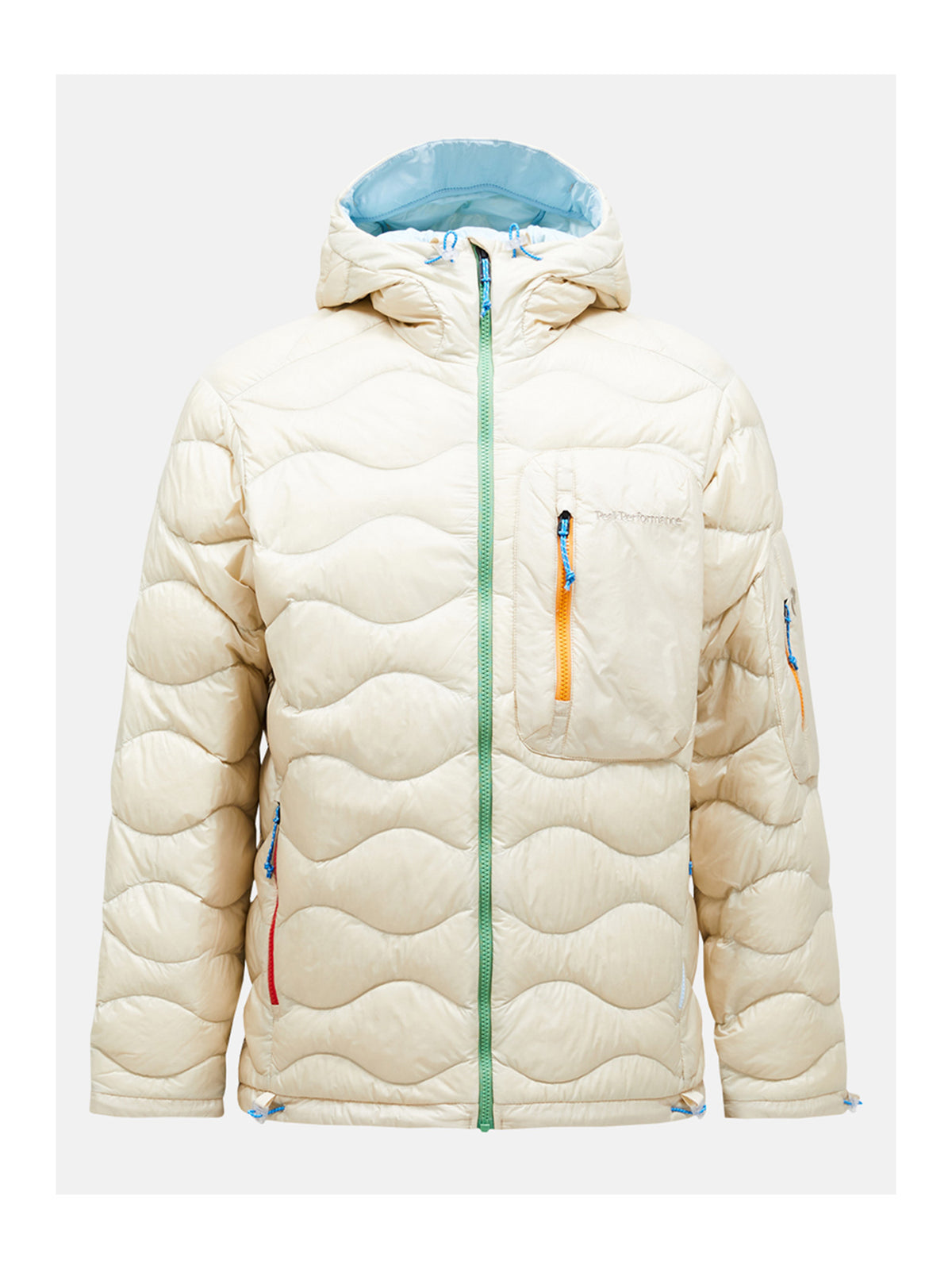Peak Performance Helium Utility Down Midlayer Herren beige/grün beige/grün Bild 8