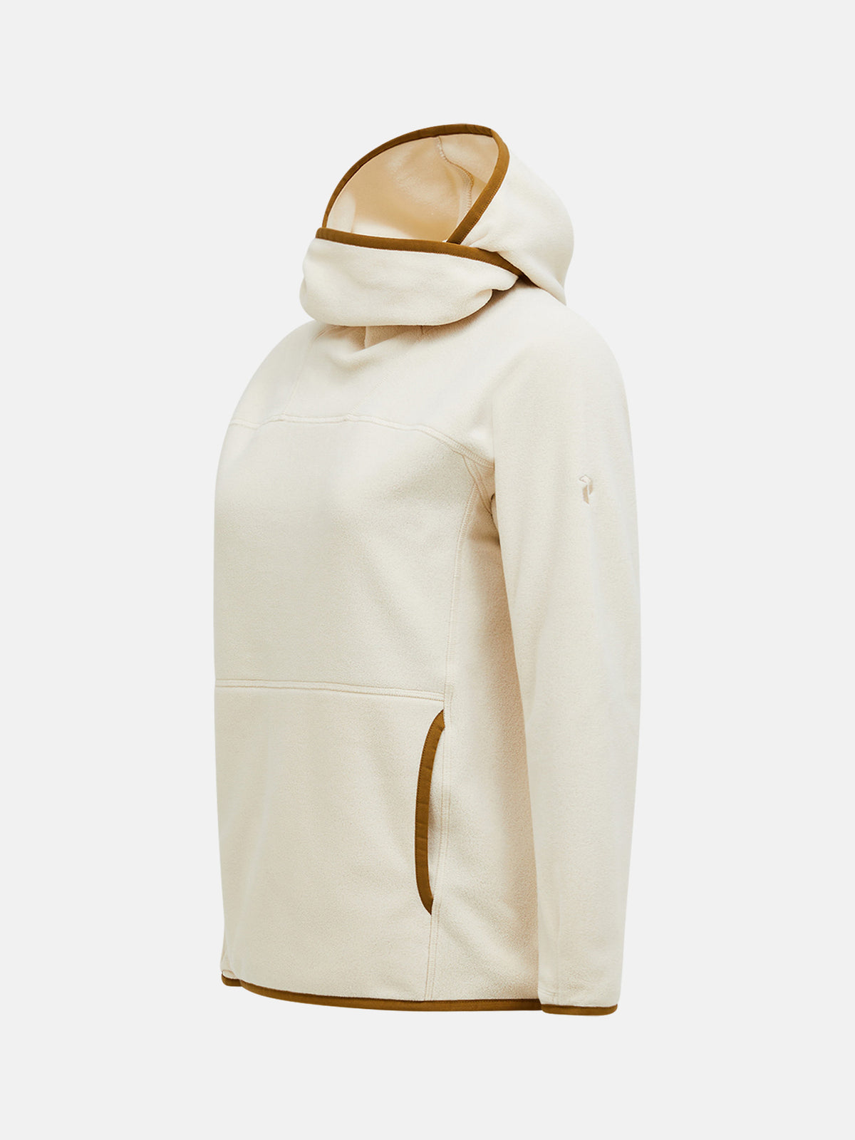 Peak Performance Treeline Fleece Hoodie Damen beige beige Bild 2