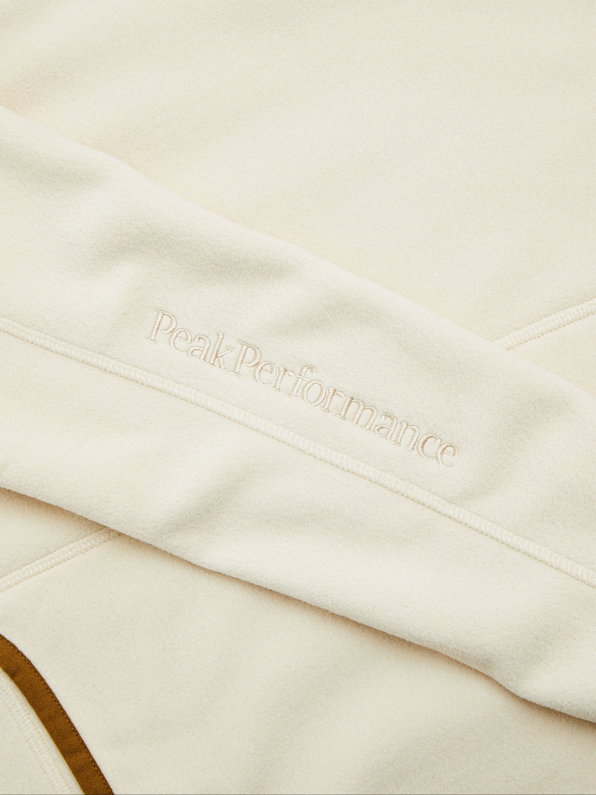 Peak Performance Treeline Fleece Hoodie Damen beige beige Bild 3