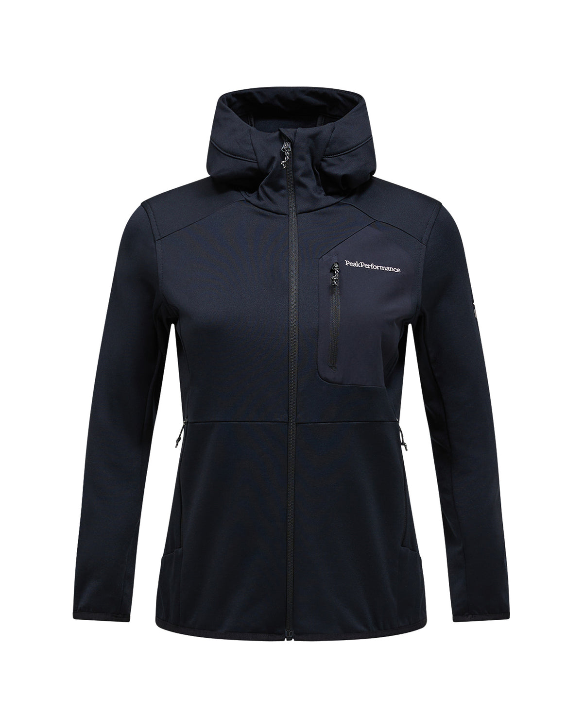 Peak Performance Utility Light Zip Hood Damen-Fleecejacke weinrot Bild 4