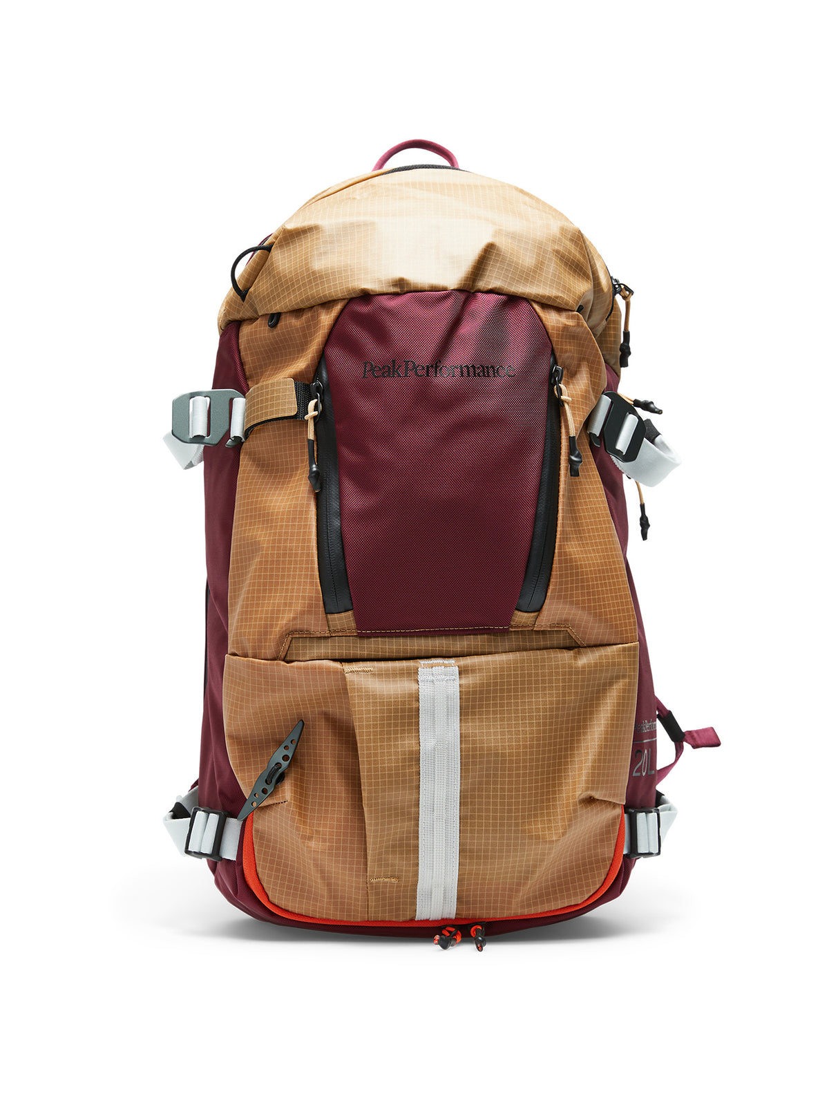 Peak Performance Vertical 20L Skirucksack schwarz/orange Bild 4