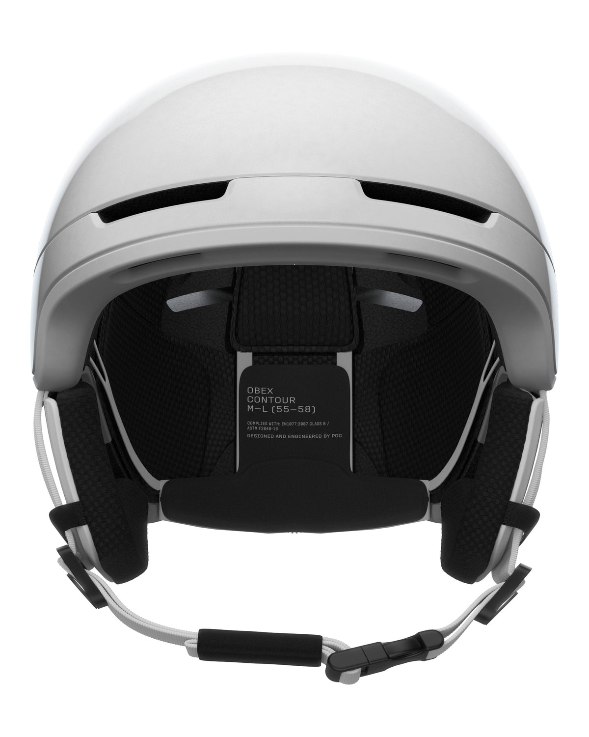 POC Obex Contour Unisex-Skihelm weiss weiss Bild 3