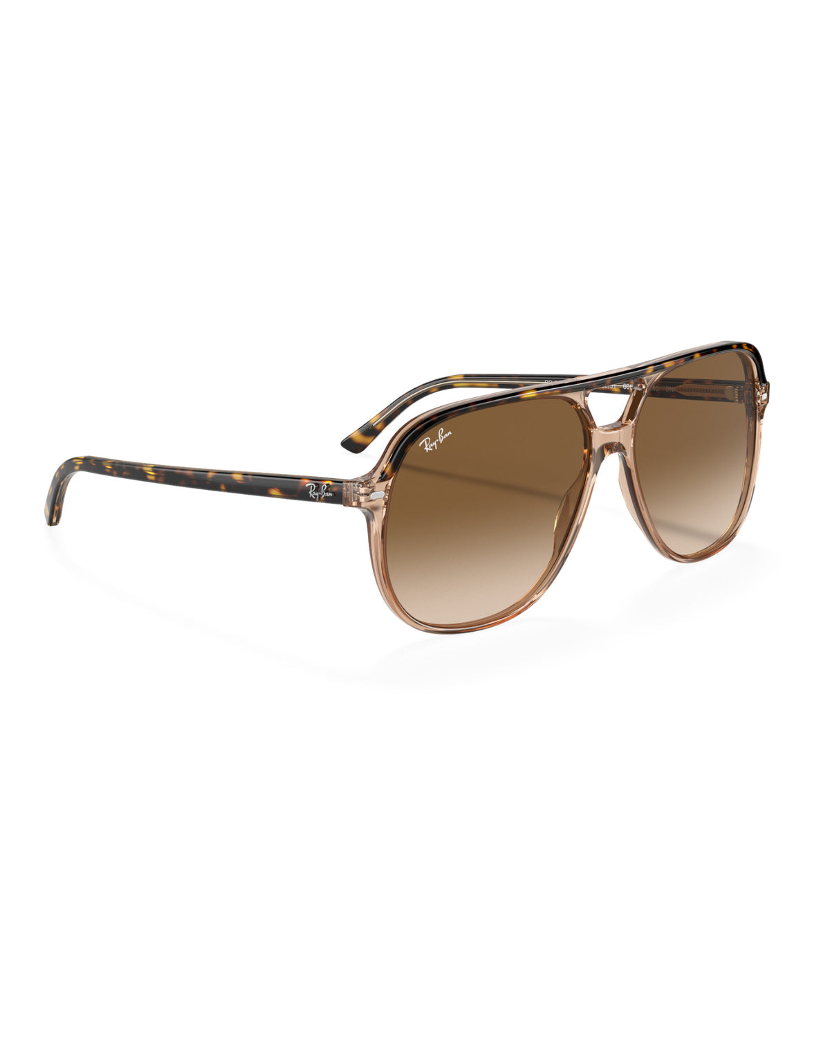 Ray-Ban Bill RB2198 Sonnenbrille Havana/Transparentbraun / Hellbraun-Verlauf Bild 4