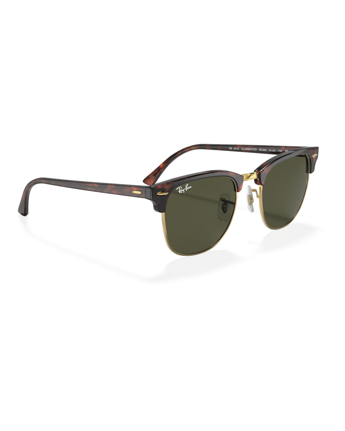 Ray-Ban Clubmaster Classic RB3016 Sonnenbrille gold Bild 8