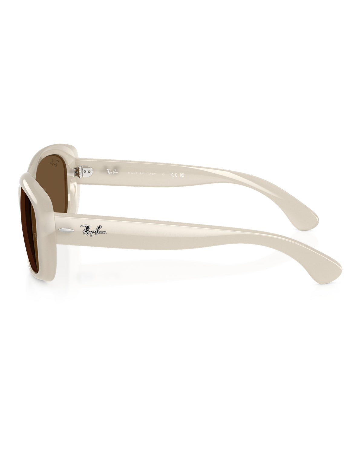 Ray-Ban Jackie Ohh RB4101 Sonnenbrille Off-White Bild 3