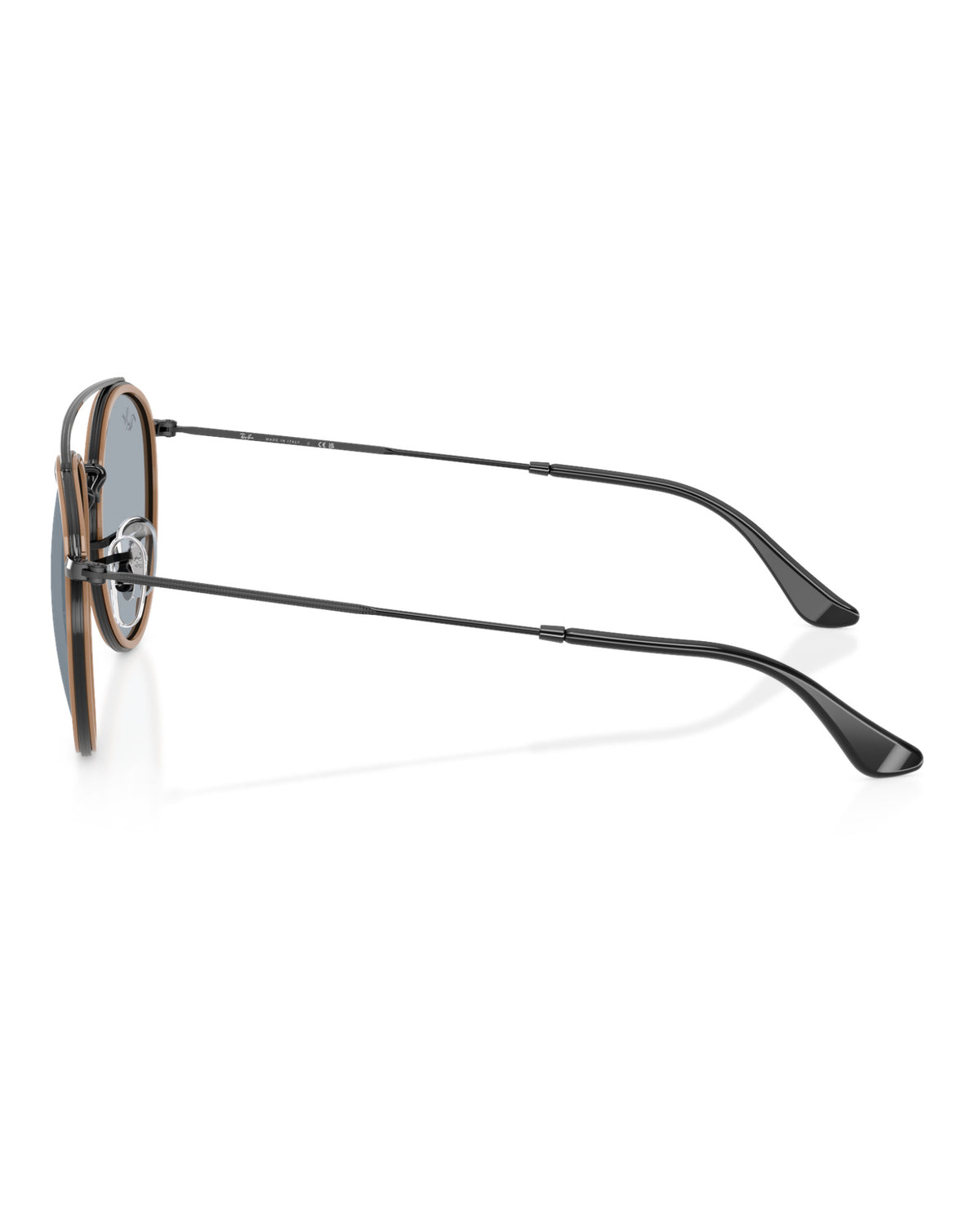 Ray-Ban Round Double Bridge RB3647N Sonnenbrille schwarz Bild 2