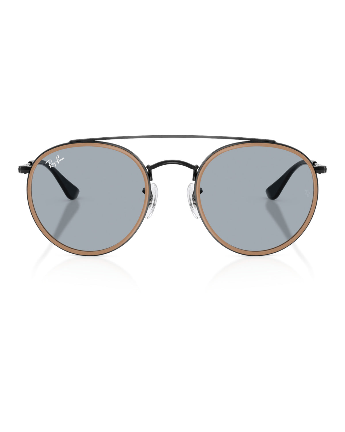 Ray-Ban Round Double Bridge RB3647N Sonnenbrille schwarz Bild 5