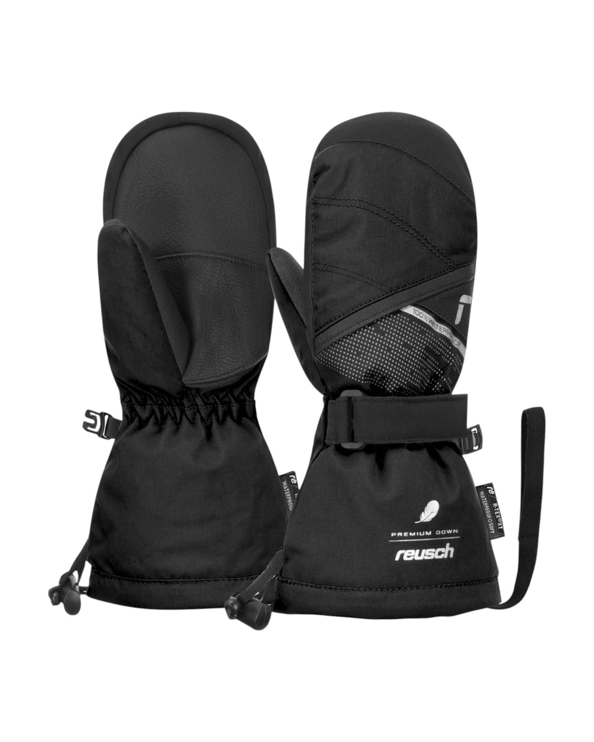 Reusch KADEN DOWN R-TEX® XT MITTEN Kinder-Winterfäustlinge schwarz Bild 1