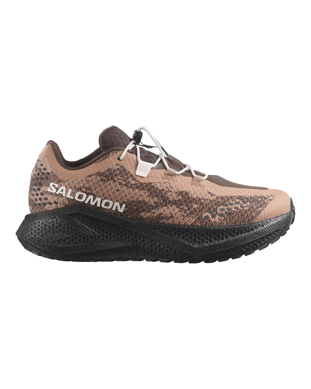 Salomon AERO GLIDE 4 GRVL Herren-Laufschuhe Braun/Schwarz/Cremeweiß Bild 1