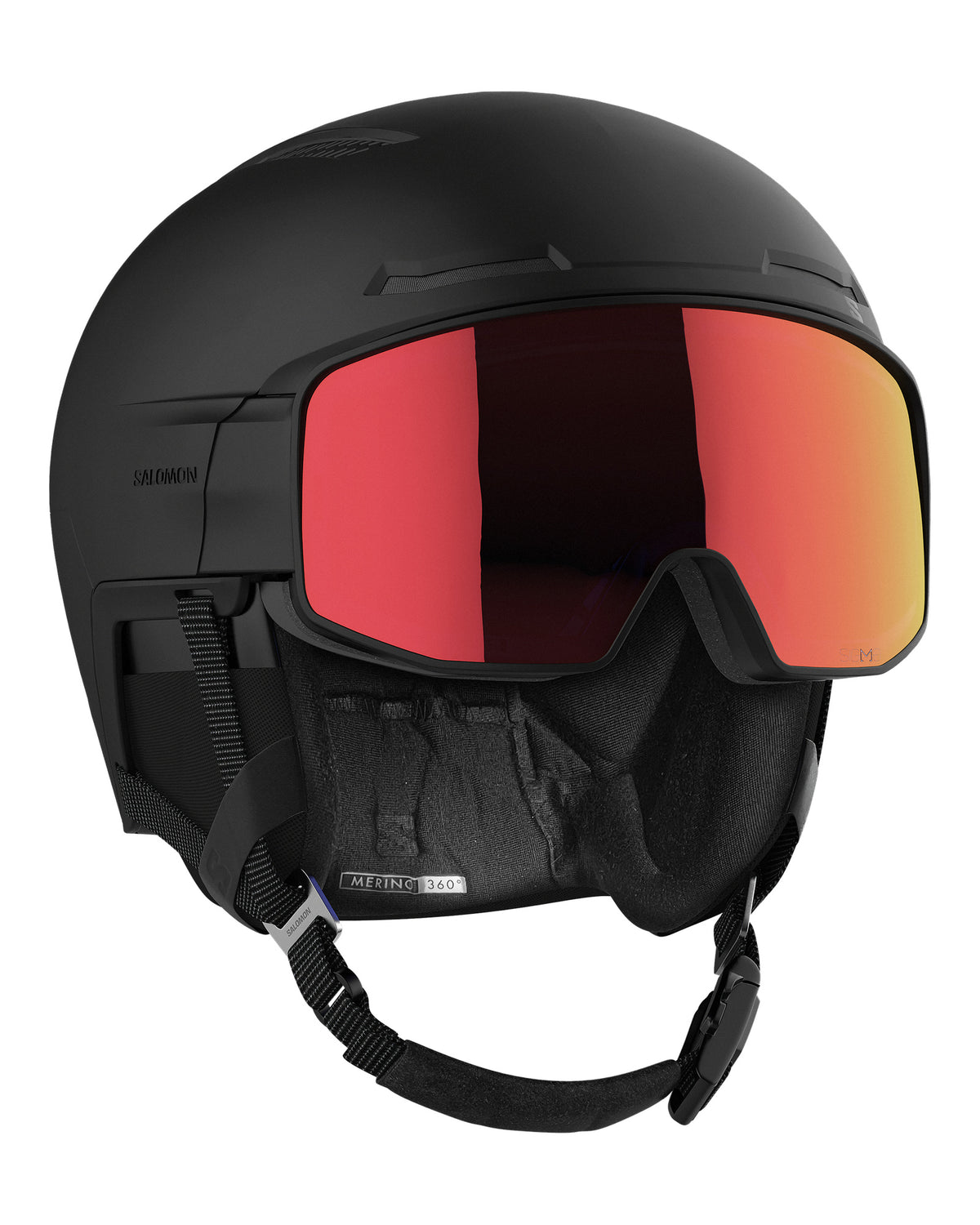 Salomon DRIVER PRIME SIGMA PLUS Unisex-Skihelm mit Visier schwarz Bild 2