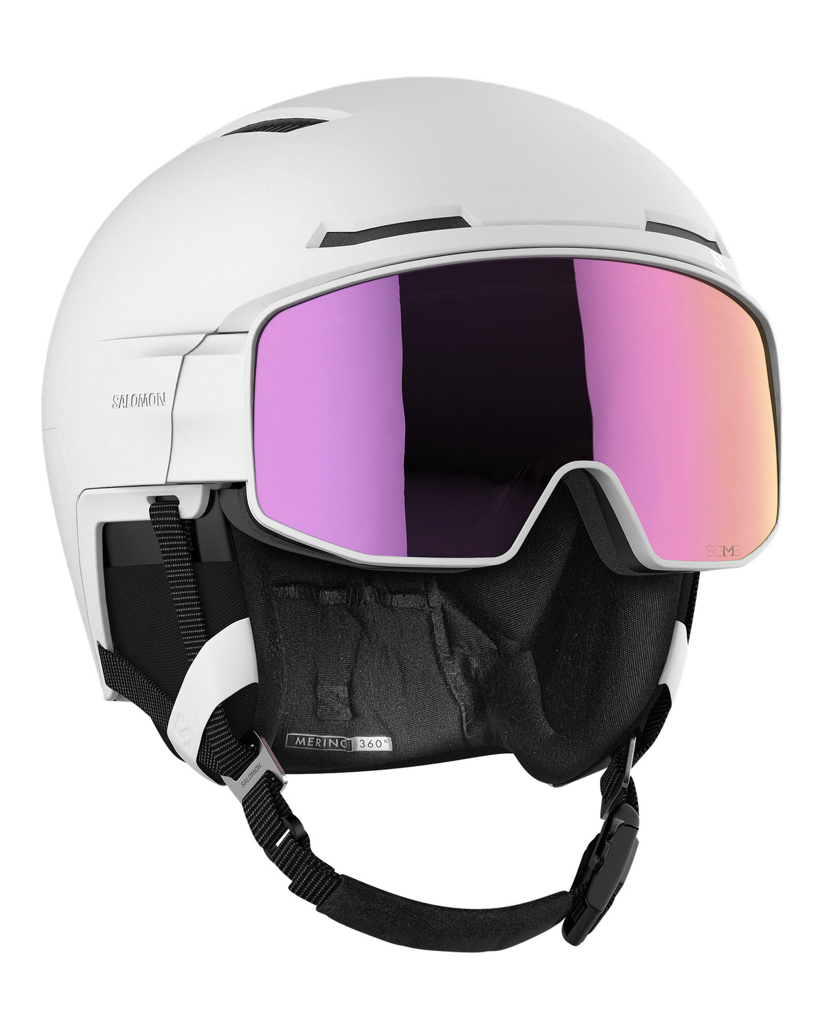 Salomon DRIVER PRIME SIGMA PLUS Unisex-Skihelm mit Visier schwarz Bild 8