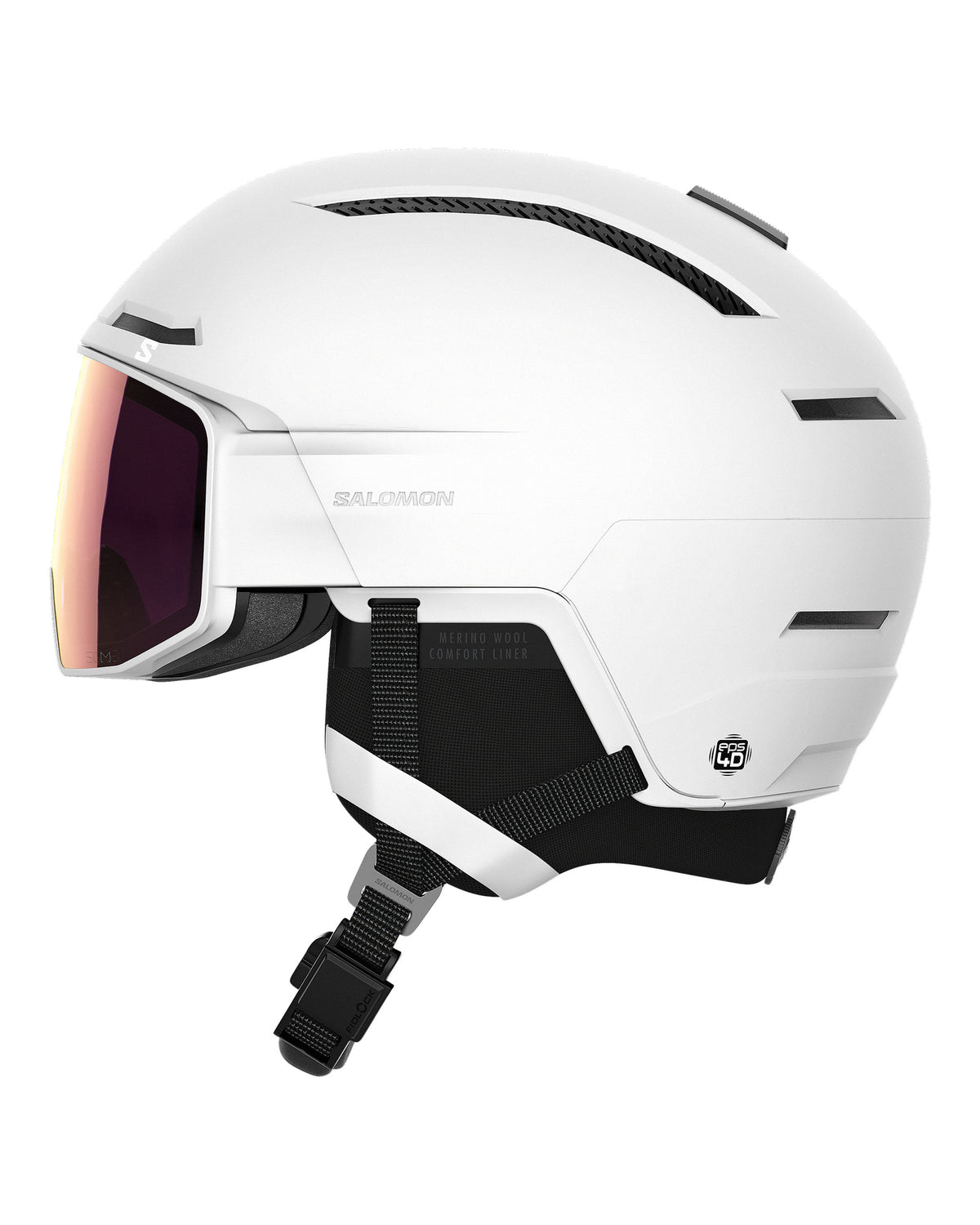 Salomon DRIVER PRIME SIGMA PLUS Unisex-Skihelm mit Visier schwarz Bild 10