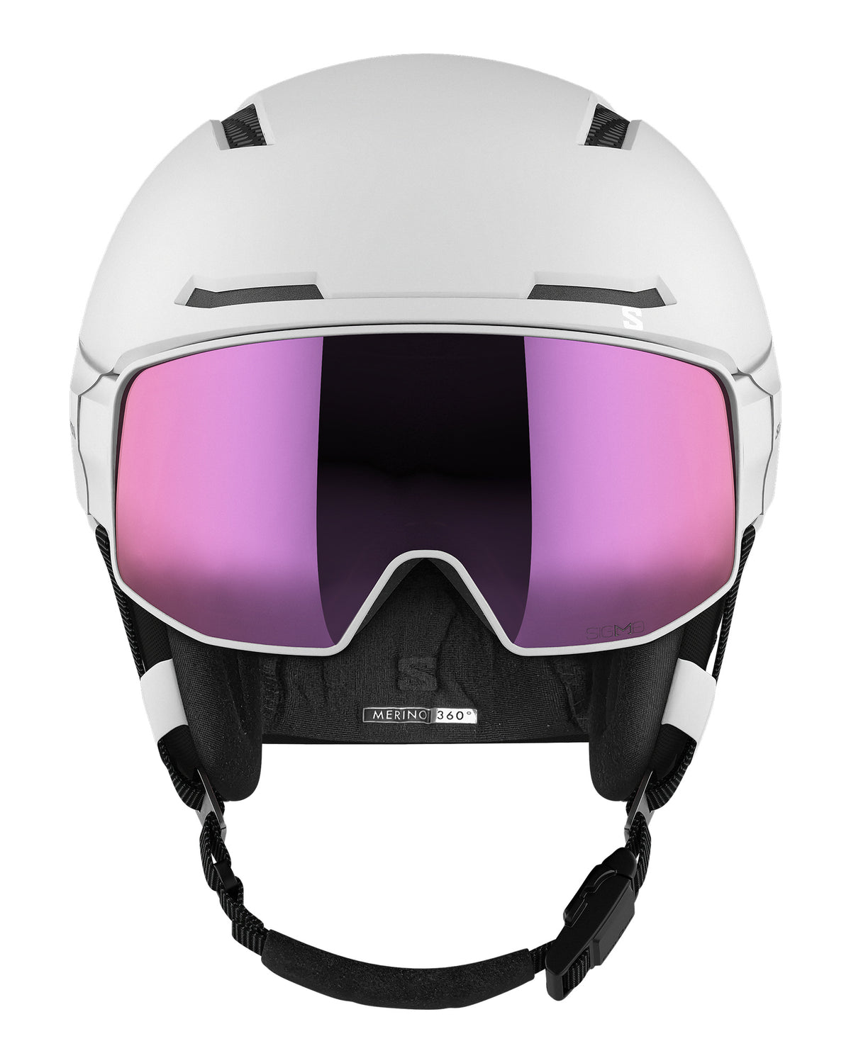 Salomon DRIVER PRIME SIGMA PLUS Unisex-Skihelm mit Visier schwarz Bild 11