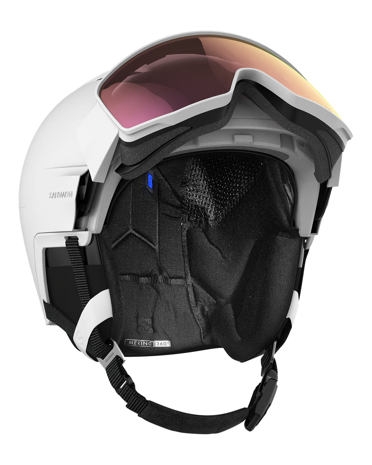 Salomon DRIVER PRIME SIGMA PLUS Unisex-Skihelm mit Visier schwarz Bild 12
