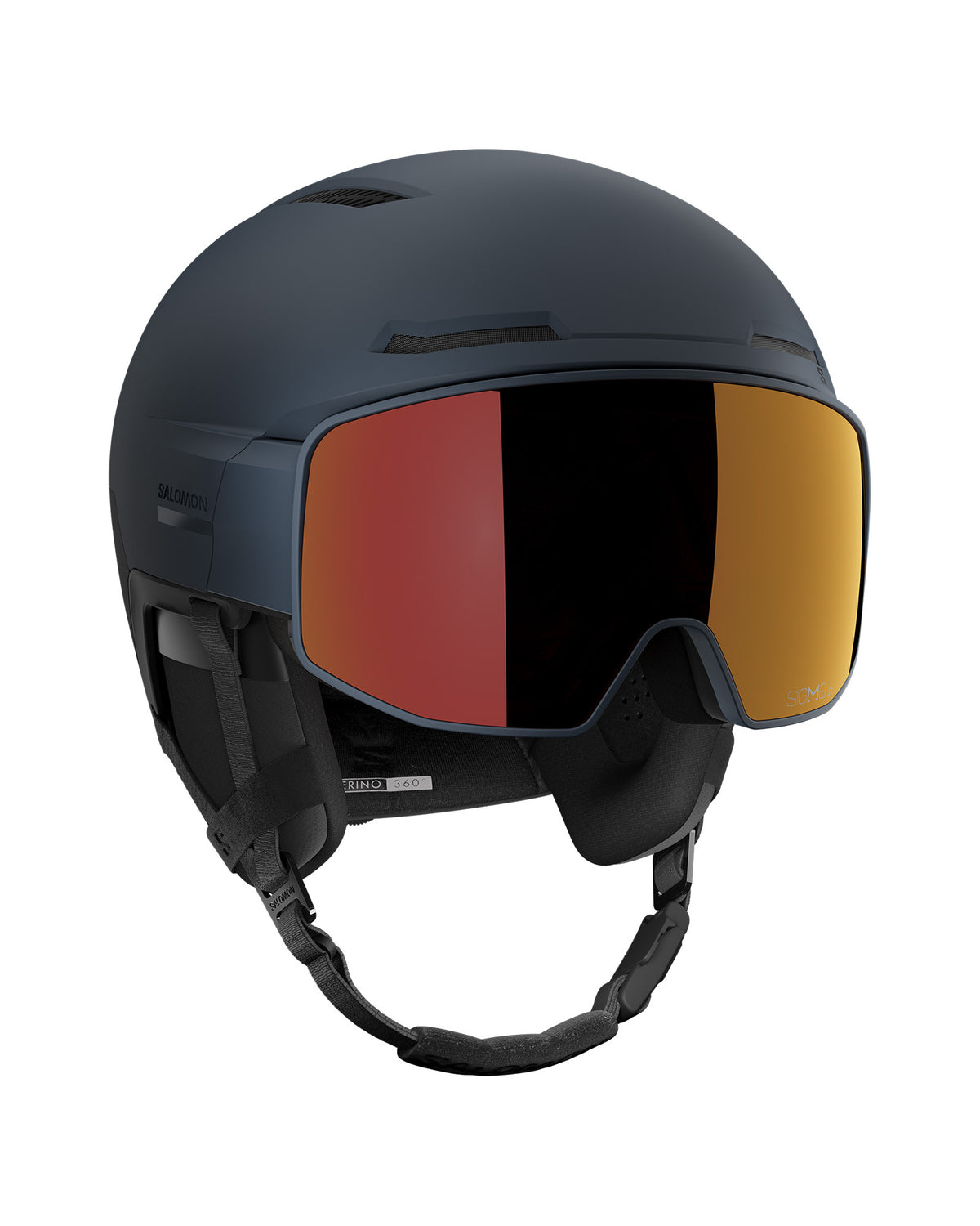 Salomon DRIVER PRIME SIGMA PLUS Unisex Ski Helmet with Visor black Image 18