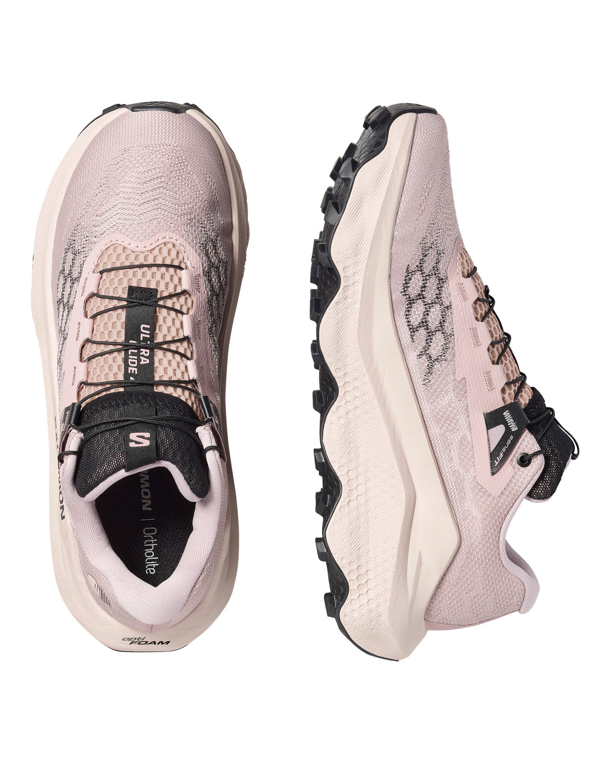 Salomon ULTRA GLIDE 4 Damen-Trailrunningschuhe Grau/Beige/Schwarz Bild 6