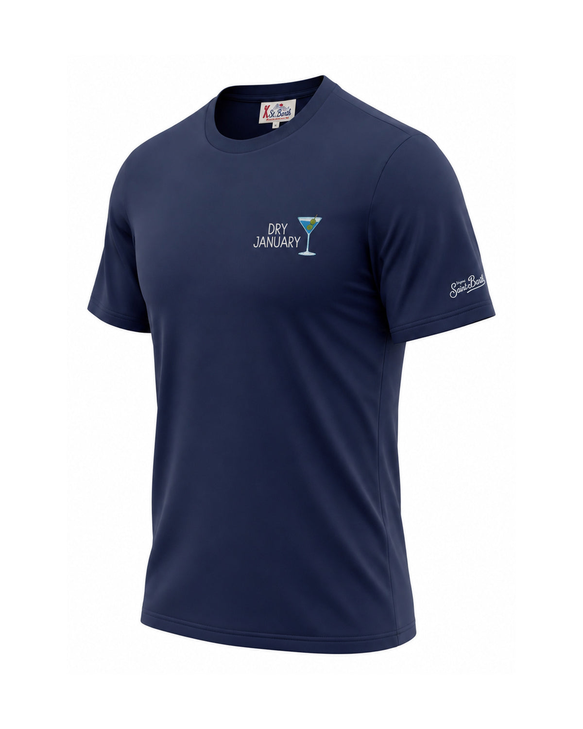 MC2 Saint Barth Arnott Herren T-Shirt Dry January Dunkelblau Dunkelblau Bild 1