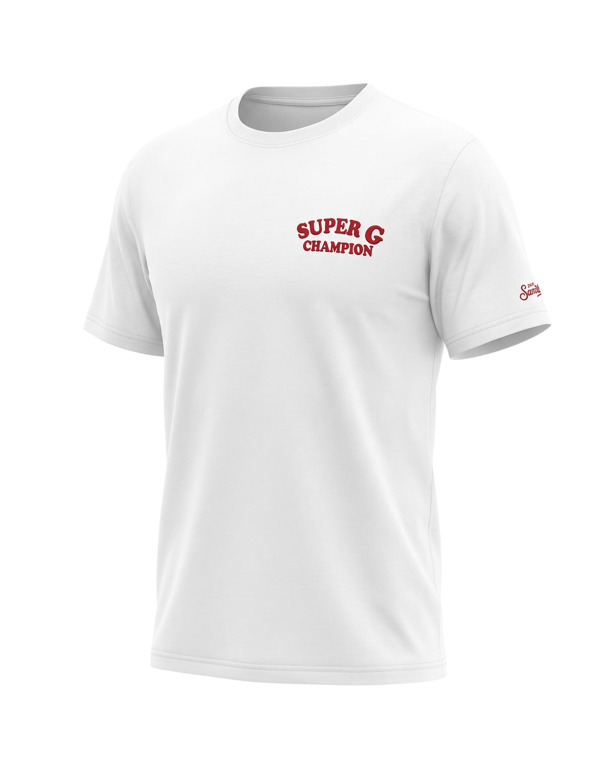 MC2 Saint Barth Arnott Warm Herren T-Shirt Super Champ Off-White Off-White Bild 2