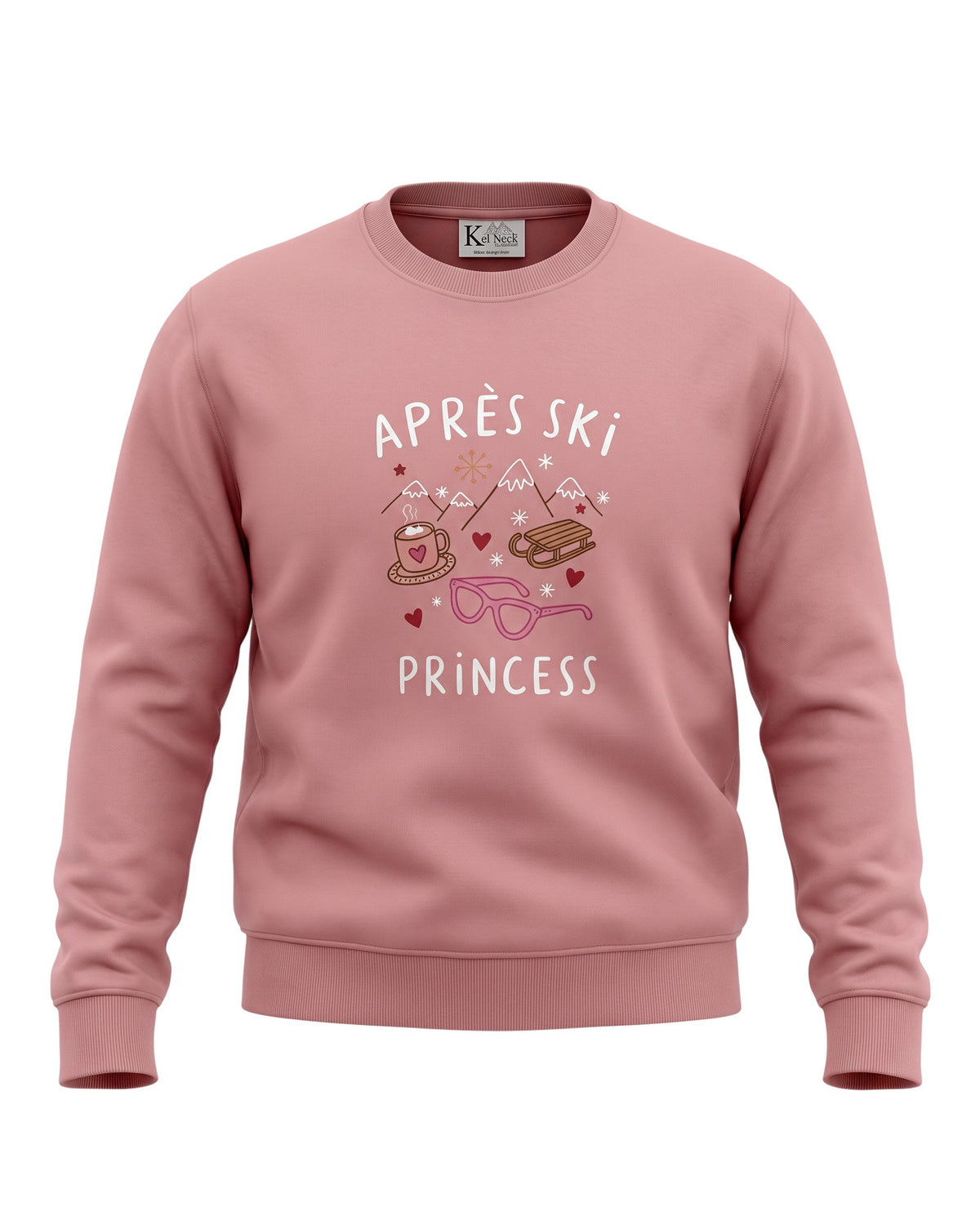 MC2 Saint Barth Briony Kinder Sweatshirt Après Ski Princess Altrosa Altrosa Bild 1