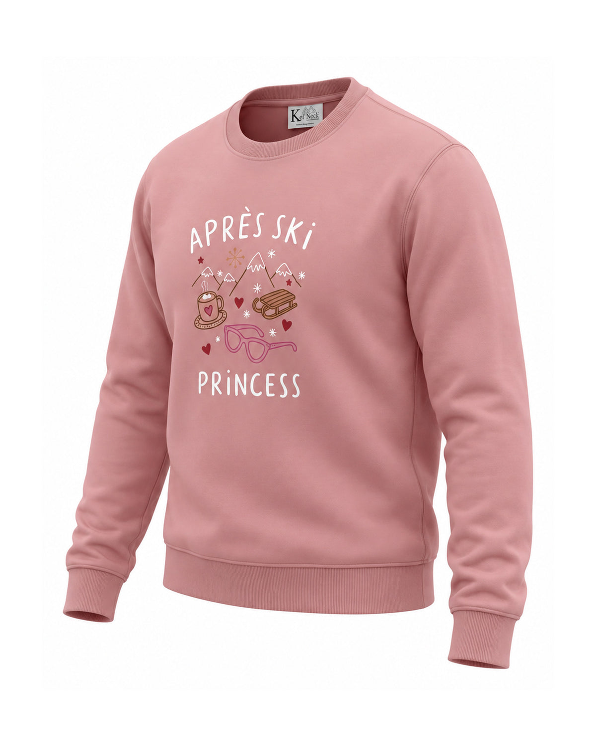 MC2 Saint Barth Briony Kinder Sweatshirt Après Ski Princess Altrosa Altrosa Bild 2