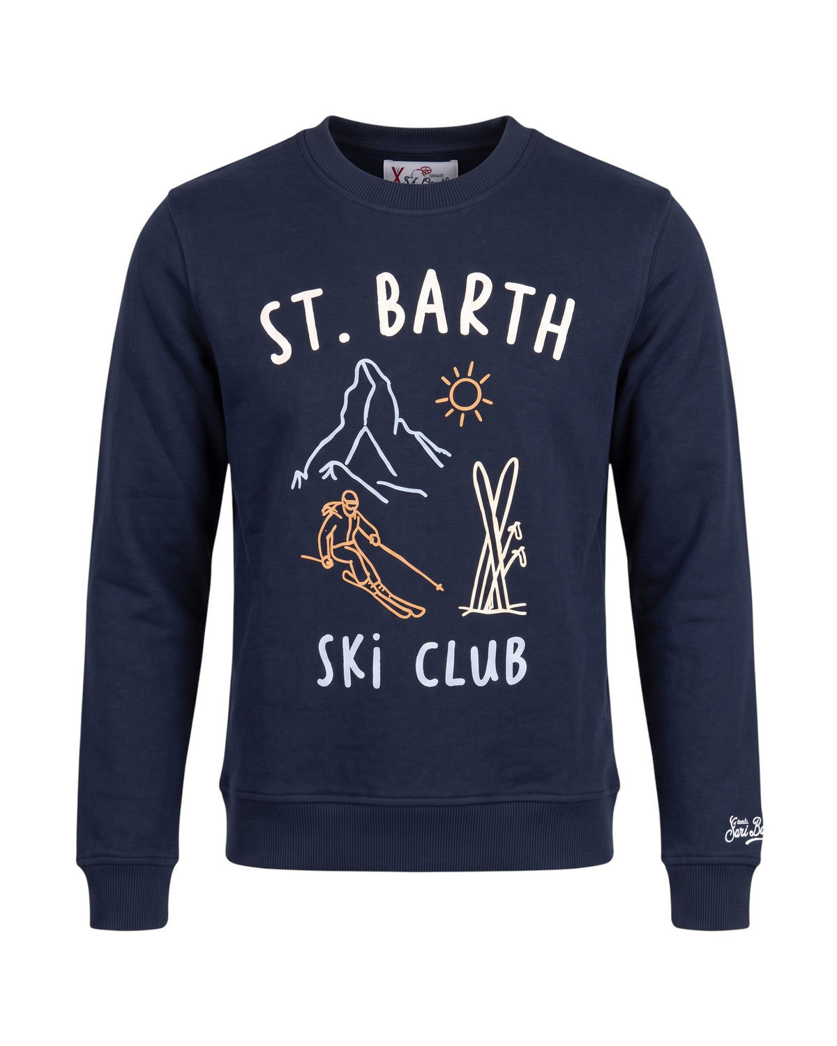 MC2 Saint Barth Hutton Kinder Sweatshirt St. Barth Ski Club Dunkelblau Dunkelblau Bild 1