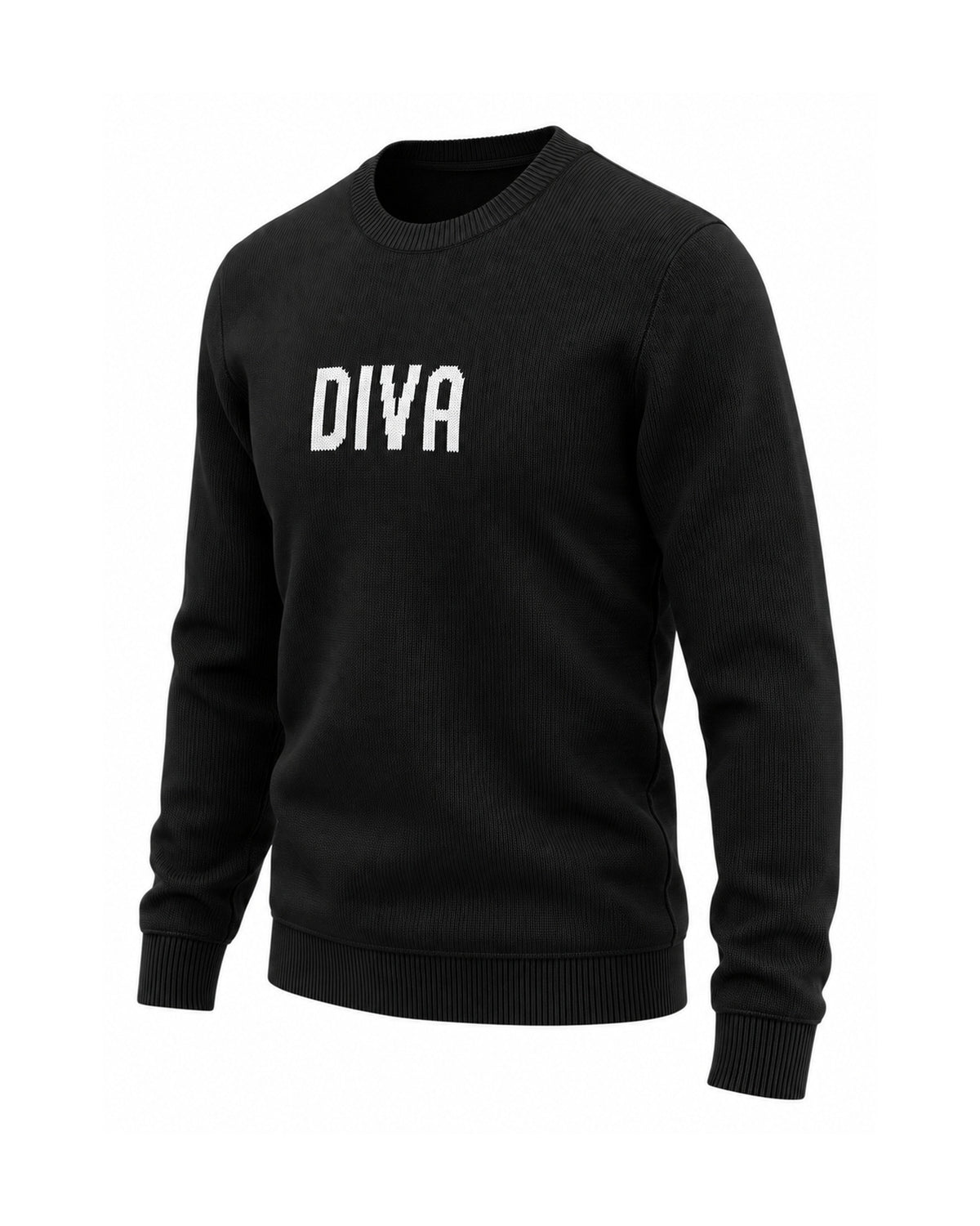 MC2 Saint Barth New Queen Damen Strickpullover Diva Schwarz Schwarz Bild 1