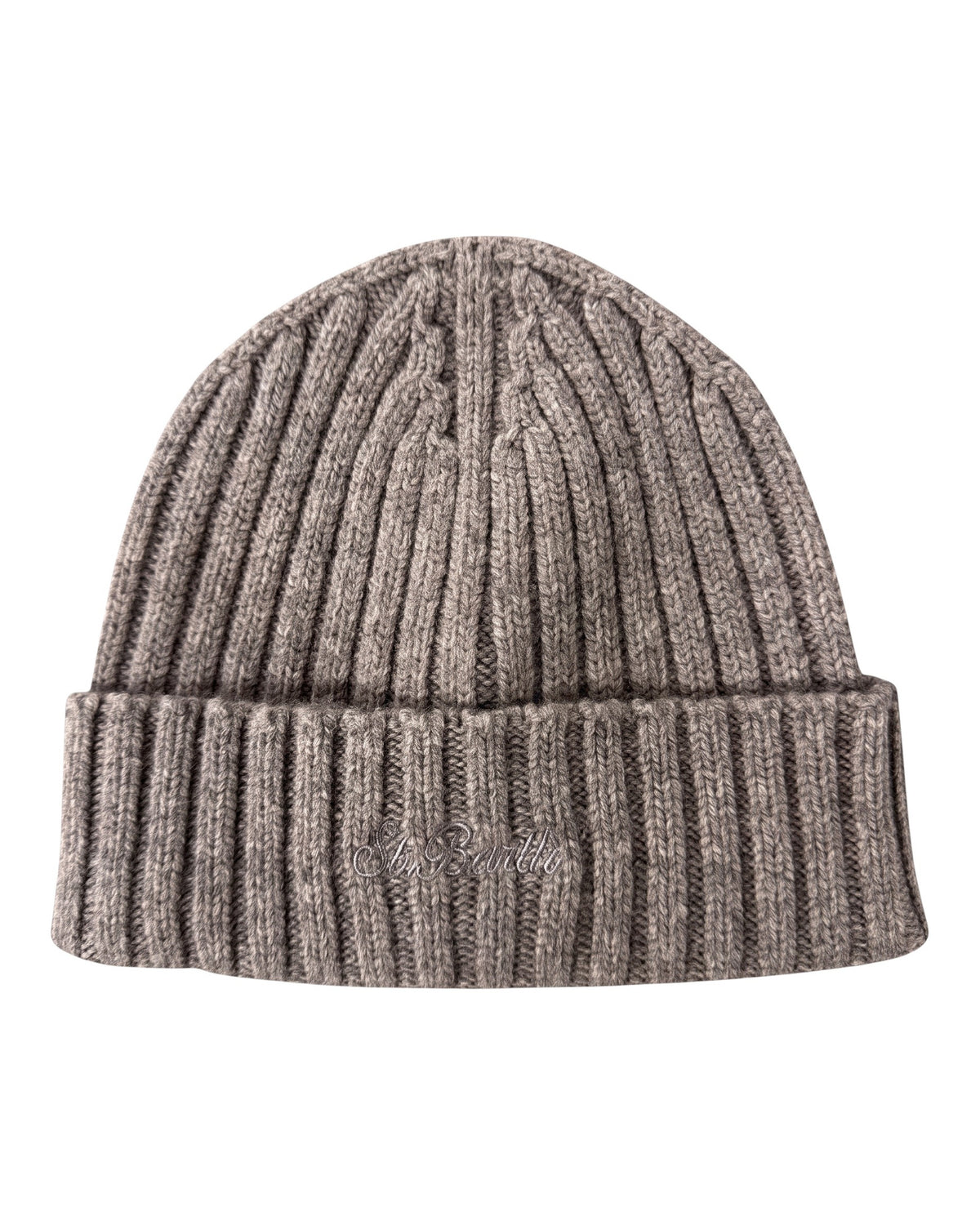 MC2 Saint Barth Wengen Herren Strickmütze aus Wolle Dunkelblau Dunkelblau Bild 6