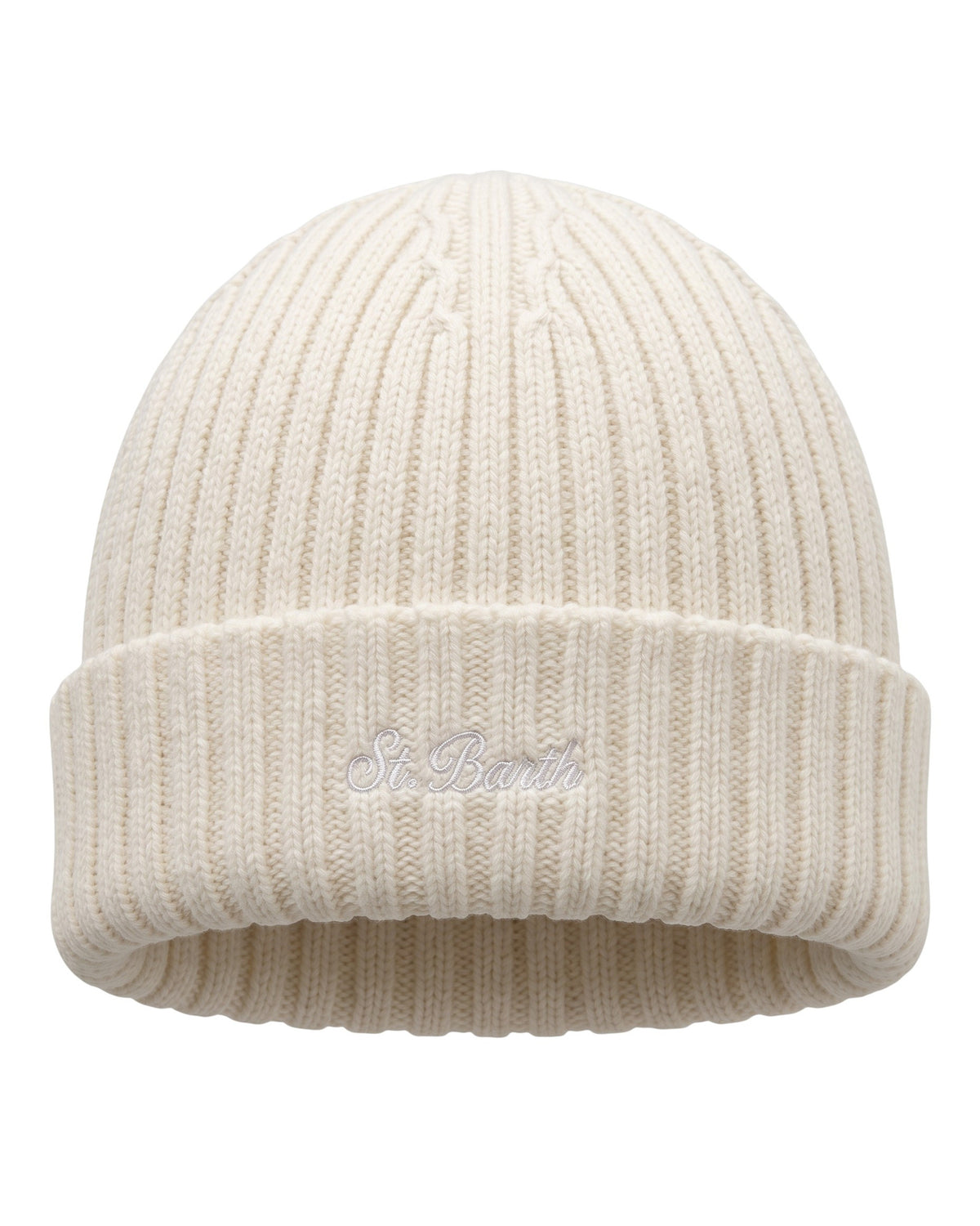 MC2 Saint Barth Wengen Herren Strickmütze aus Wolle Dunkelblau Dunkelblau Bild 7
