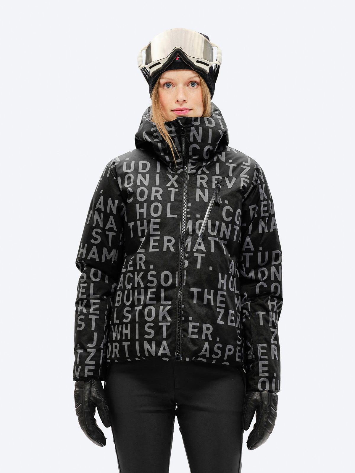 The Mountain Studio W.Pertex Down Jacket Damen schwarz schwarz Bild 25