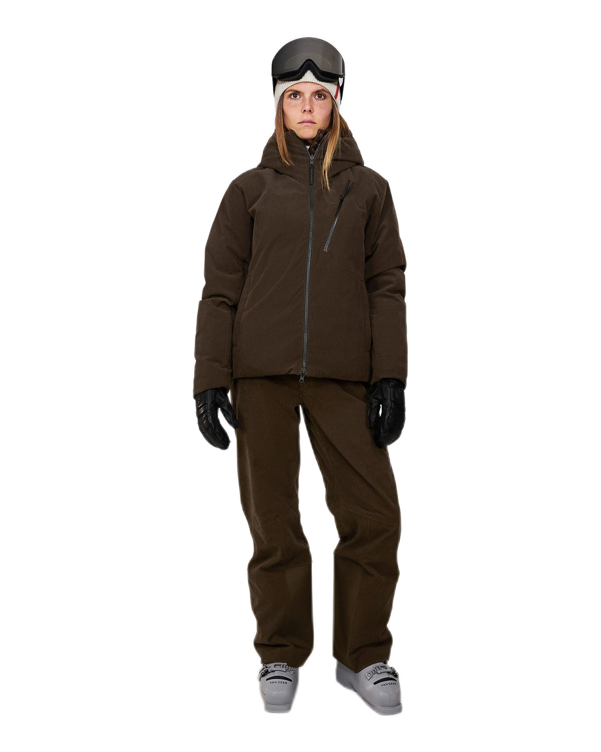 The Mountain Studio D-5 WC Damen-Daunenjacke – Delicioso Brown - THE MOUNTAIN STUDIO - MEINFREUDENHAUS