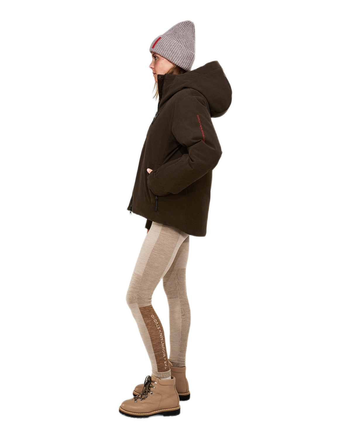 The Mountain Studio D-5 WC Damen-Daunenjacke – Delicioso Brown - THE MOUNTAIN STUDIO - MEINFREUDENHAUS