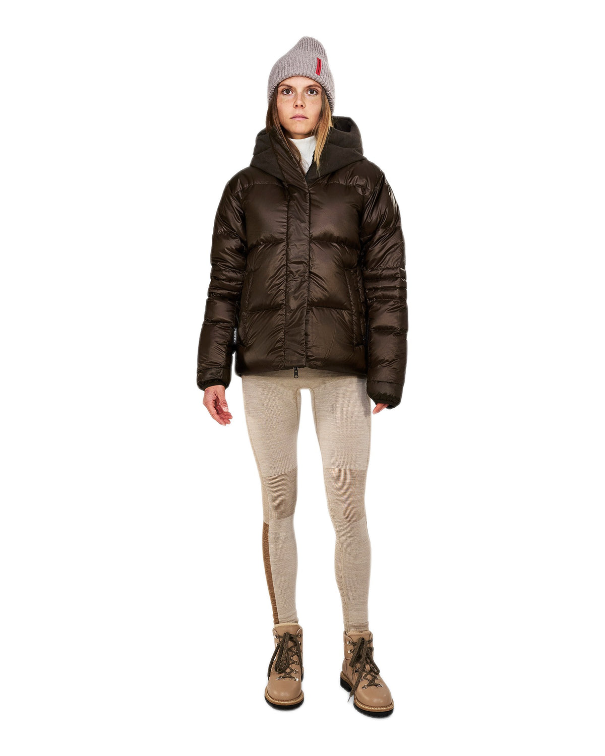 The Mountain Studio D-5 WC Damen-Daunenjacke – Delicioso Brown - THE MOUNTAIN STUDIO - MEINFREUDENHAUS