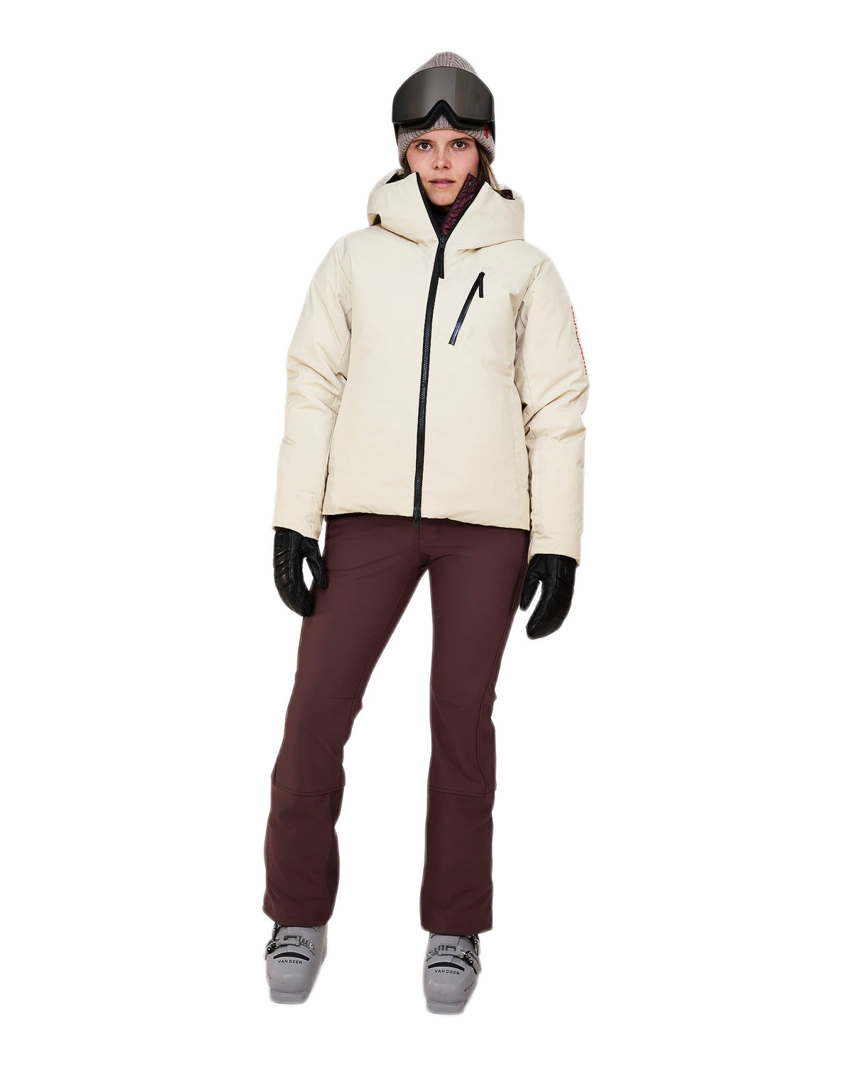 The Mountain Studio D-5 WR Damen-Daunenjacke – Lilac Snow-Ephemera - THE MOUNTAIN STUDIO - MEINFREUDENHAUS